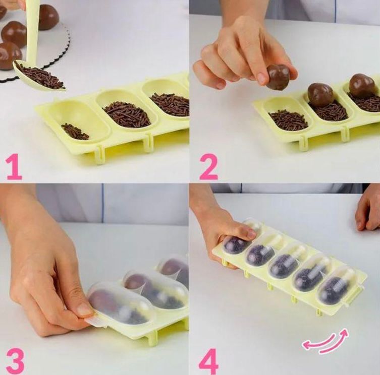 Chocalho para Confeitos Rosa Bebê Bluestar