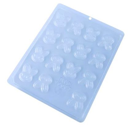 Forma de PVC para Aplique Coelhinho