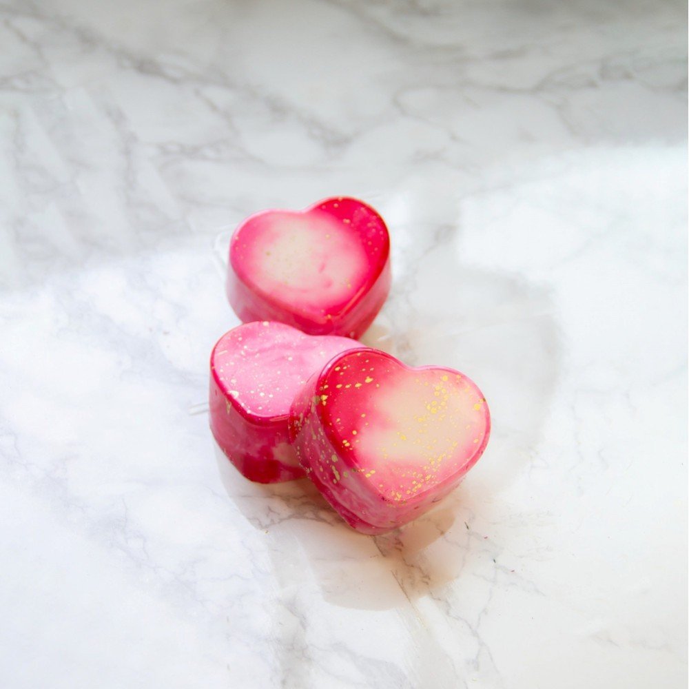 Forma de Acetato e Silicone Coração