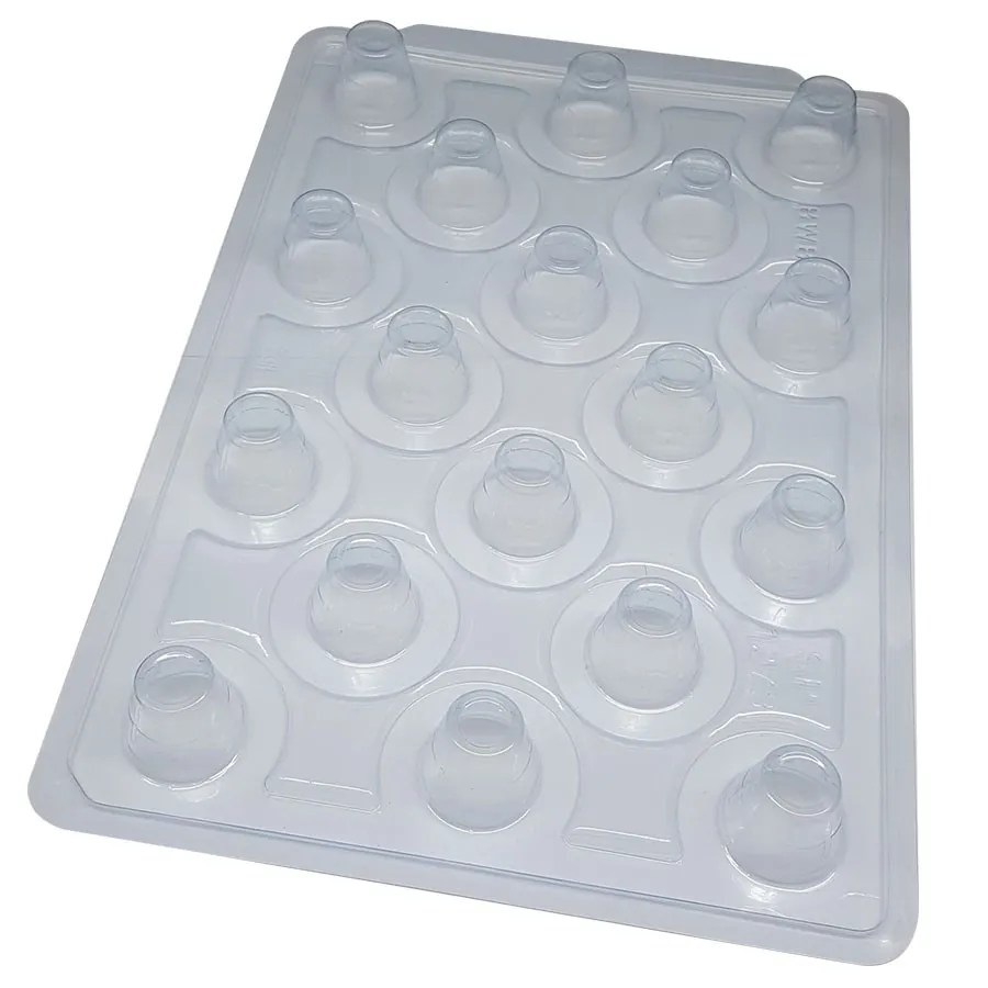 Forma de Acetato com Silicone – Copinho de Licor 