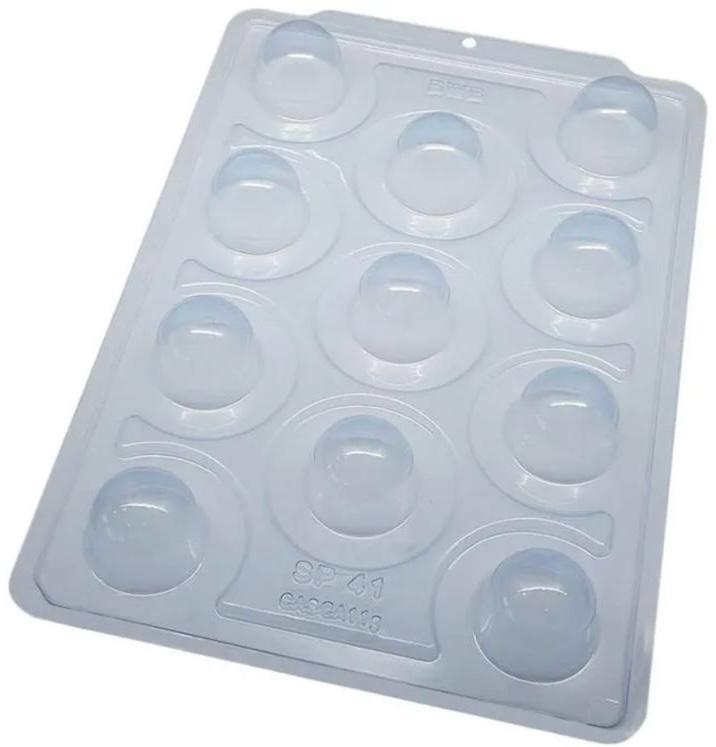 Forma de Trufa Pequena em Acetato com Silicone