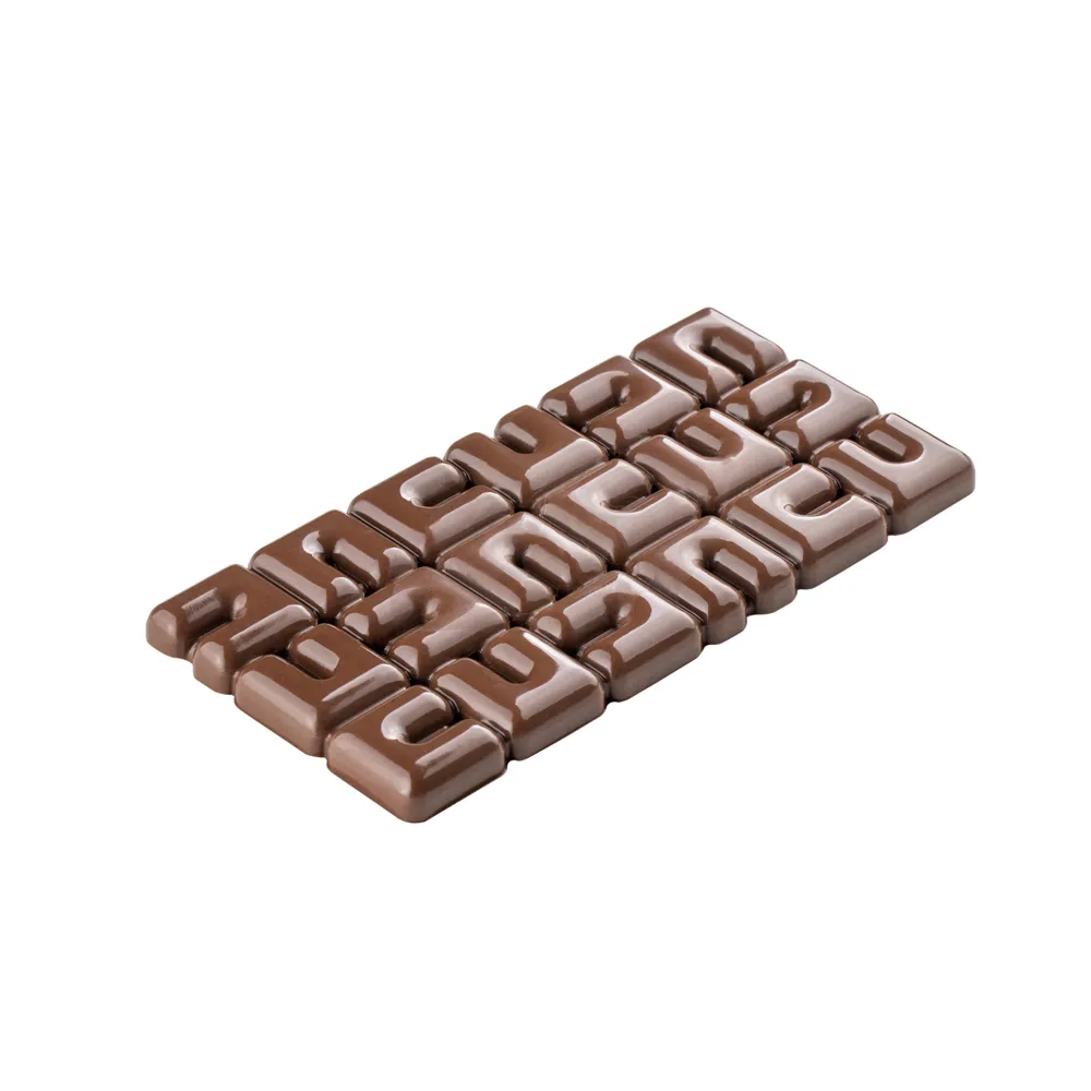 Forma de Policarbonato para Chocolate – Labirinto
