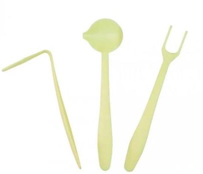 Kit para Coberturas – 3 Peças (Concha, Garfo e Pegador)