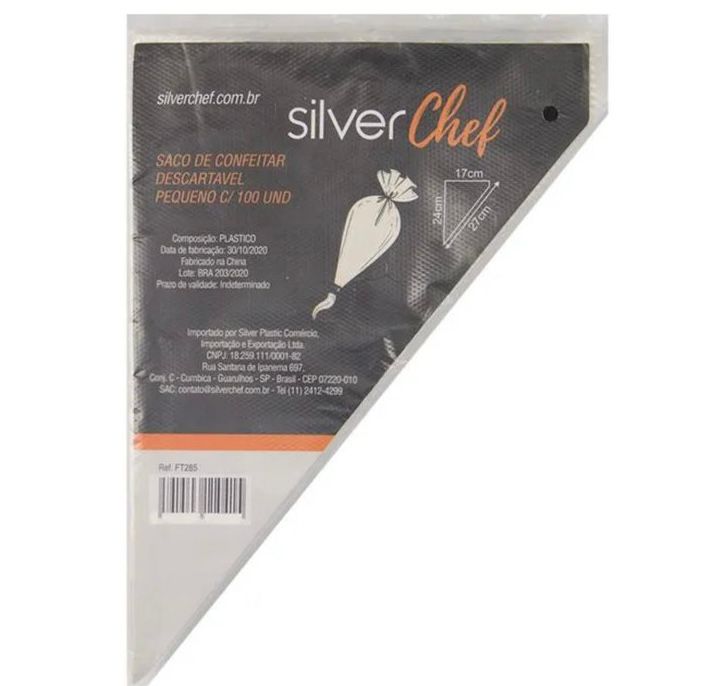 Saco de Confeitar Descartável Pequeno