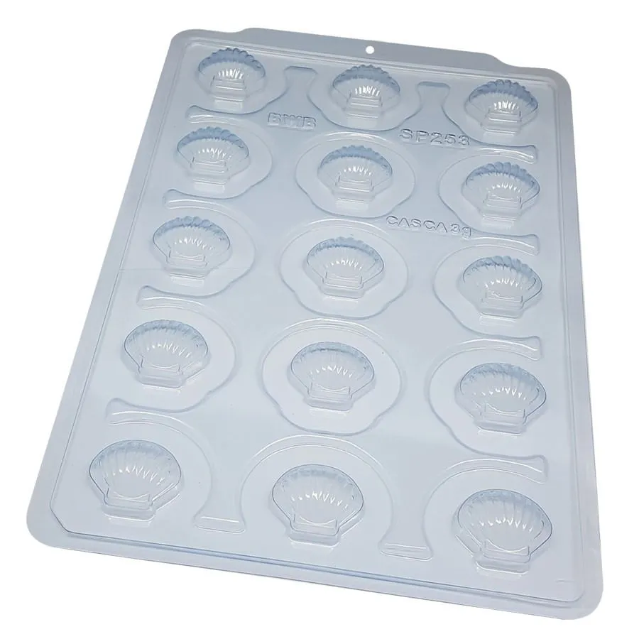 Forma de Acetato com Silicone – Concha Shell