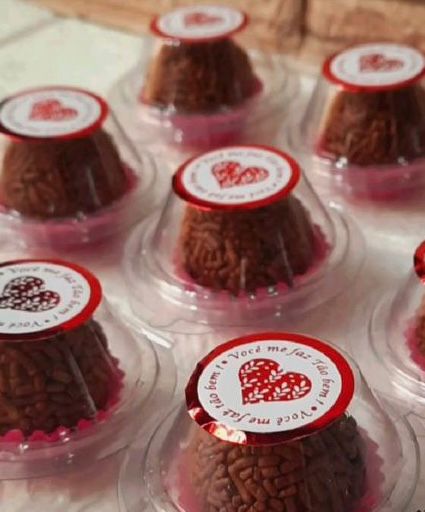 Embalagem Blister para 1 Brigadeiro