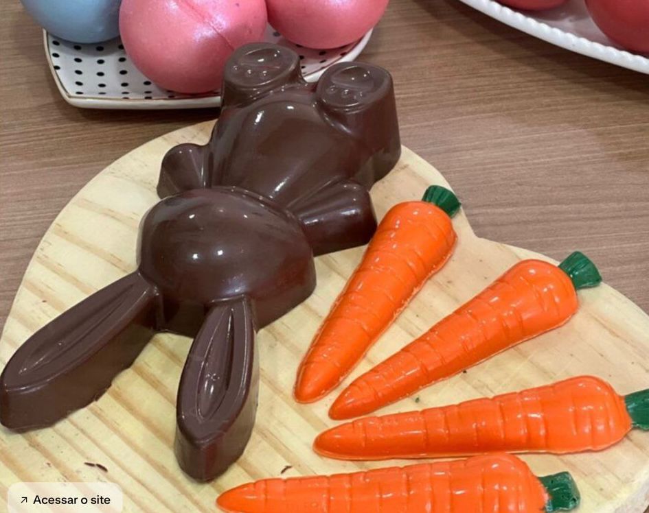 Forma de Acetato Cenouras