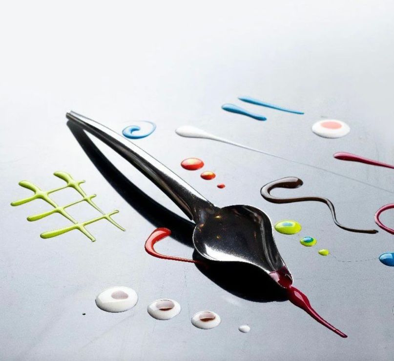 Colher Decoradora em Aço Inox – 22,5 × 4 cm – Linha Profissional Allonsy