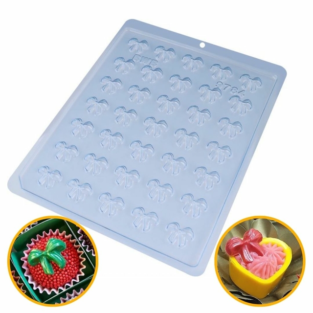 Forma de Acetato Lacinho – 35 Cavidades