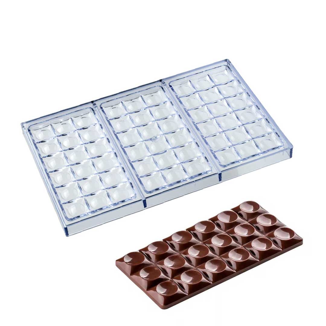 Forma de Policarbonato para Chocolate – Explosão Allonsy