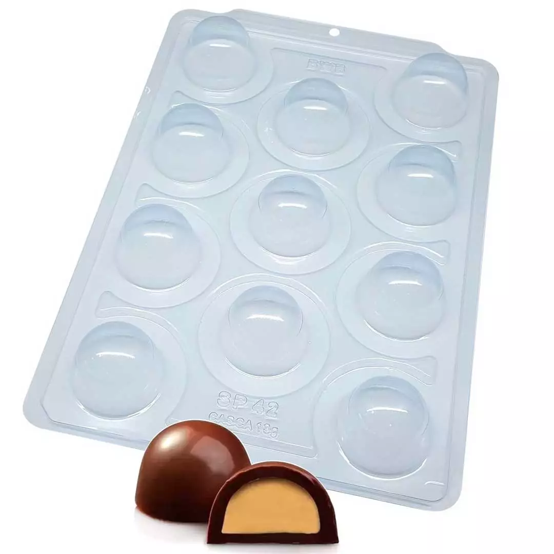 Forma de Trufa Pequena em Acetato com Silicone