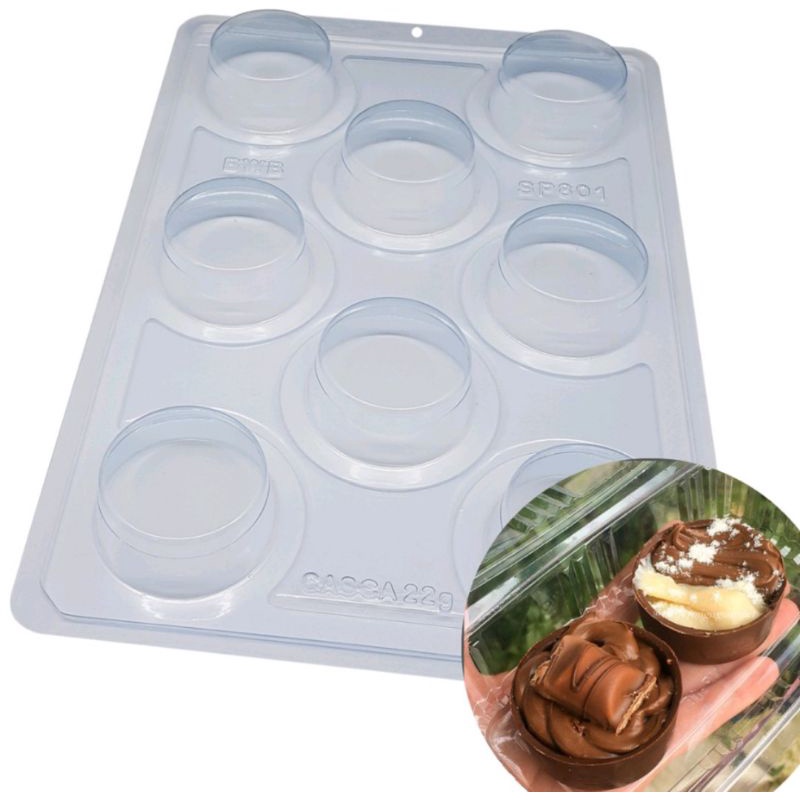 Forma de Pão de Mel em Acetato com Silicone