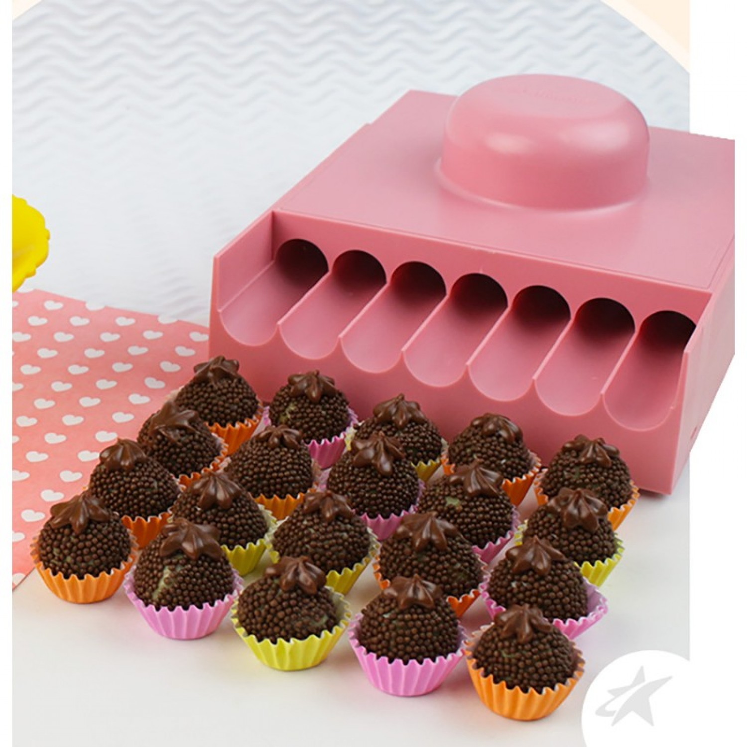 Enrolador de Doces Rosa 16g – Bluestar