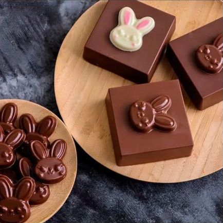 Forma de PVC para Aplique Coelhinho