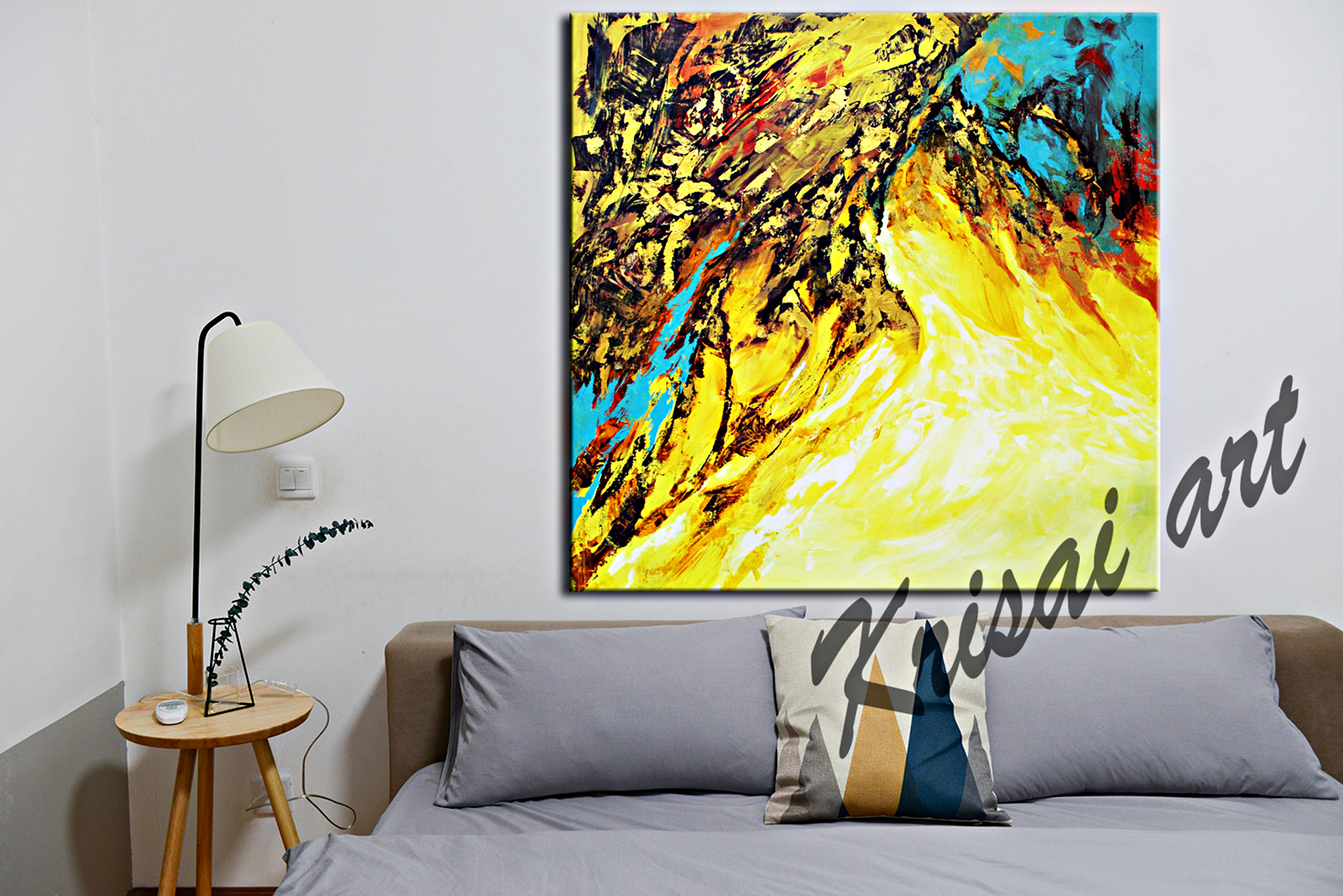 The Inner Fire modern abstract painting