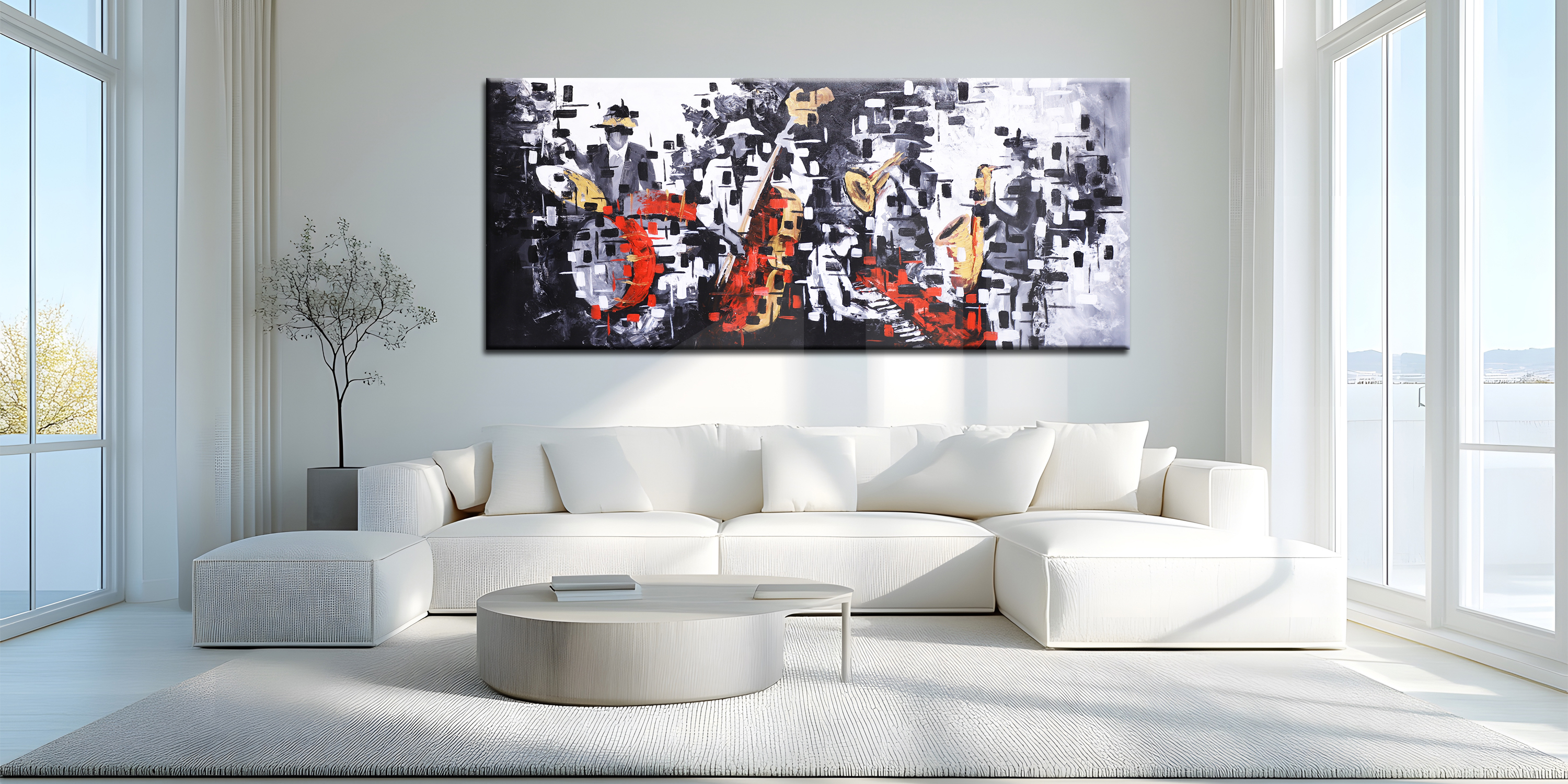 Modern Jazz Band Wall Art