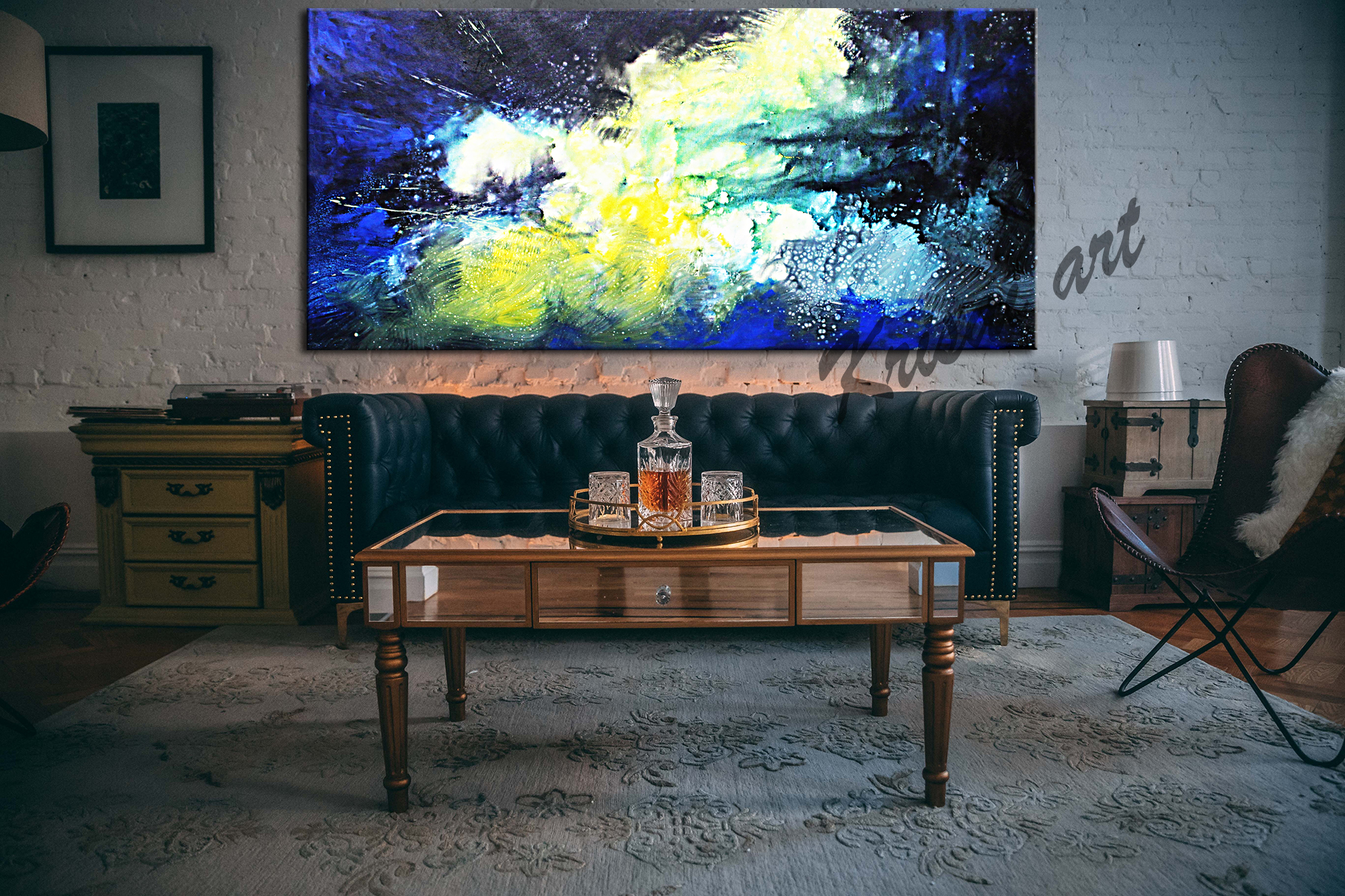 World Outside The Cave Abstract Art