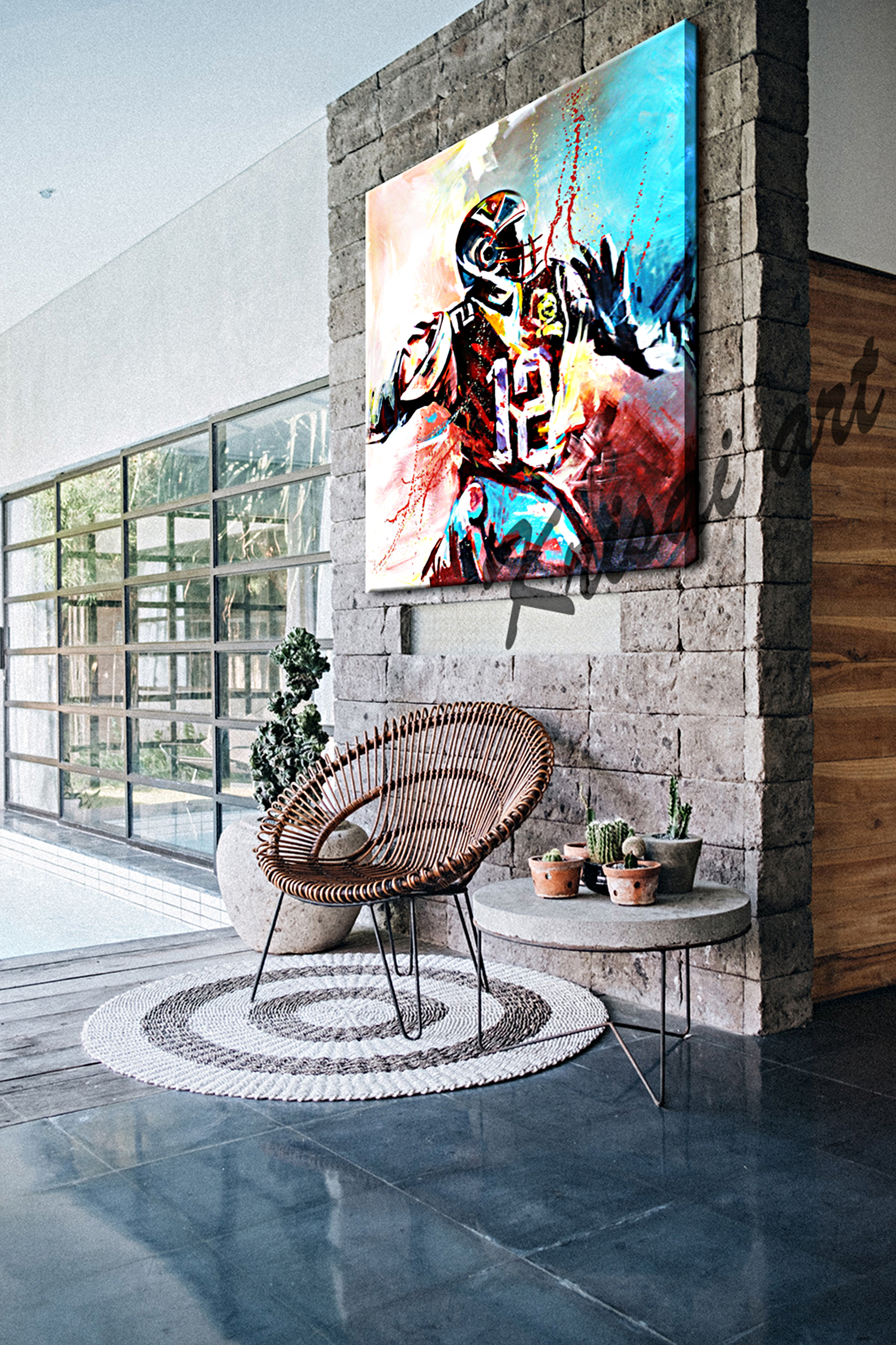 Passionate American Football Wall Art