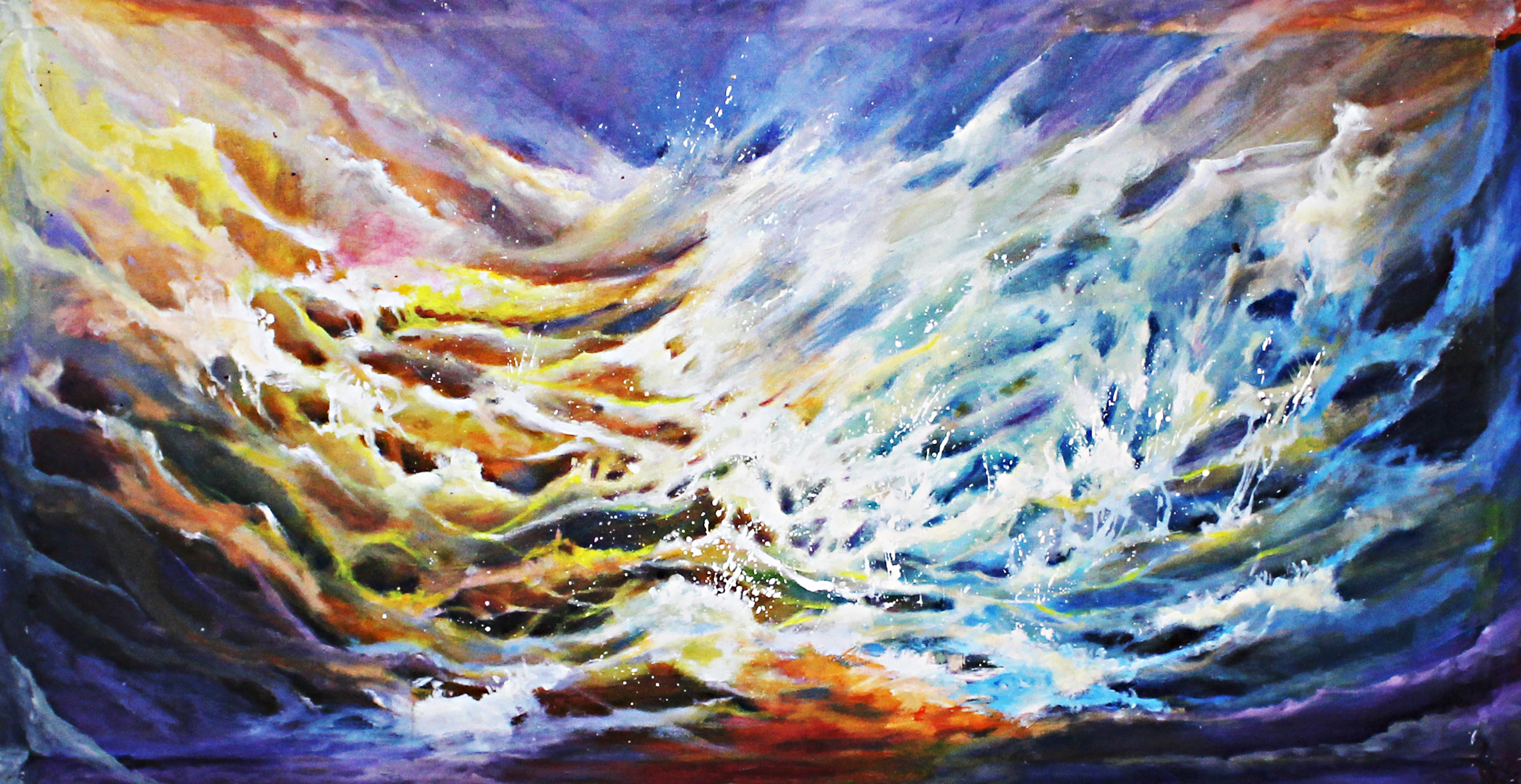 Exuberance Abstract Art