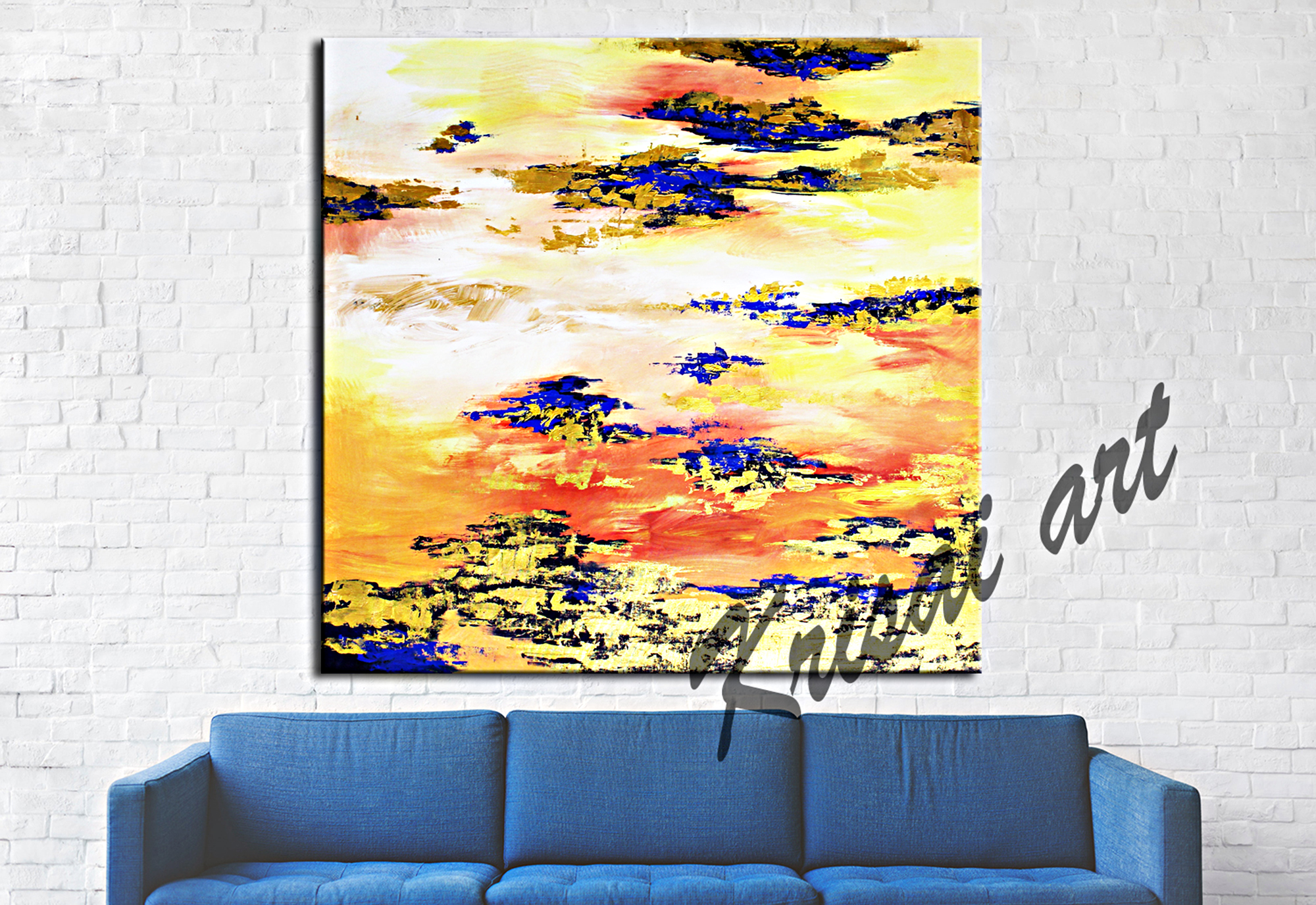 The Glory of The Sunrise Canvas Painting