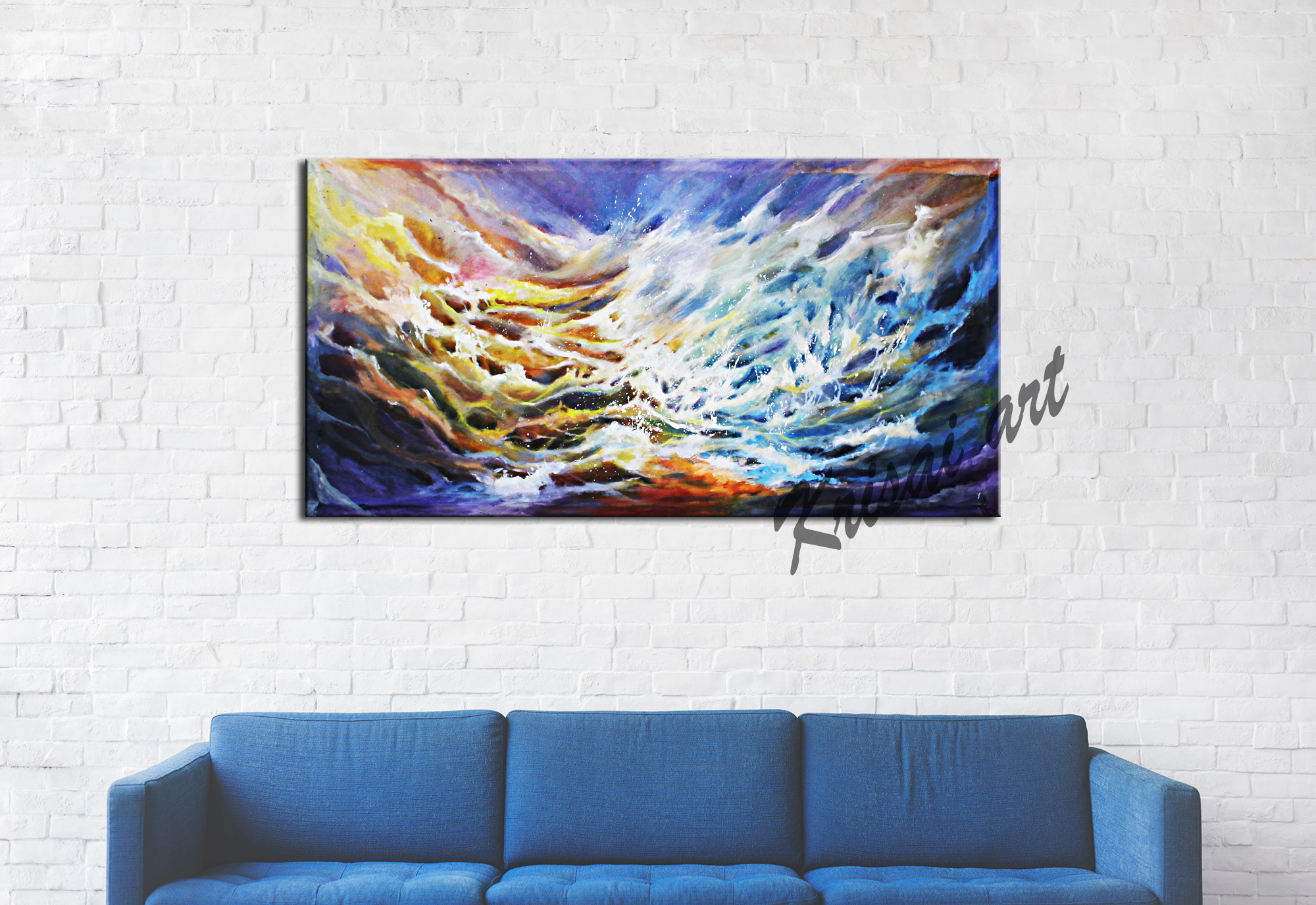 Exuberance Abstract Art