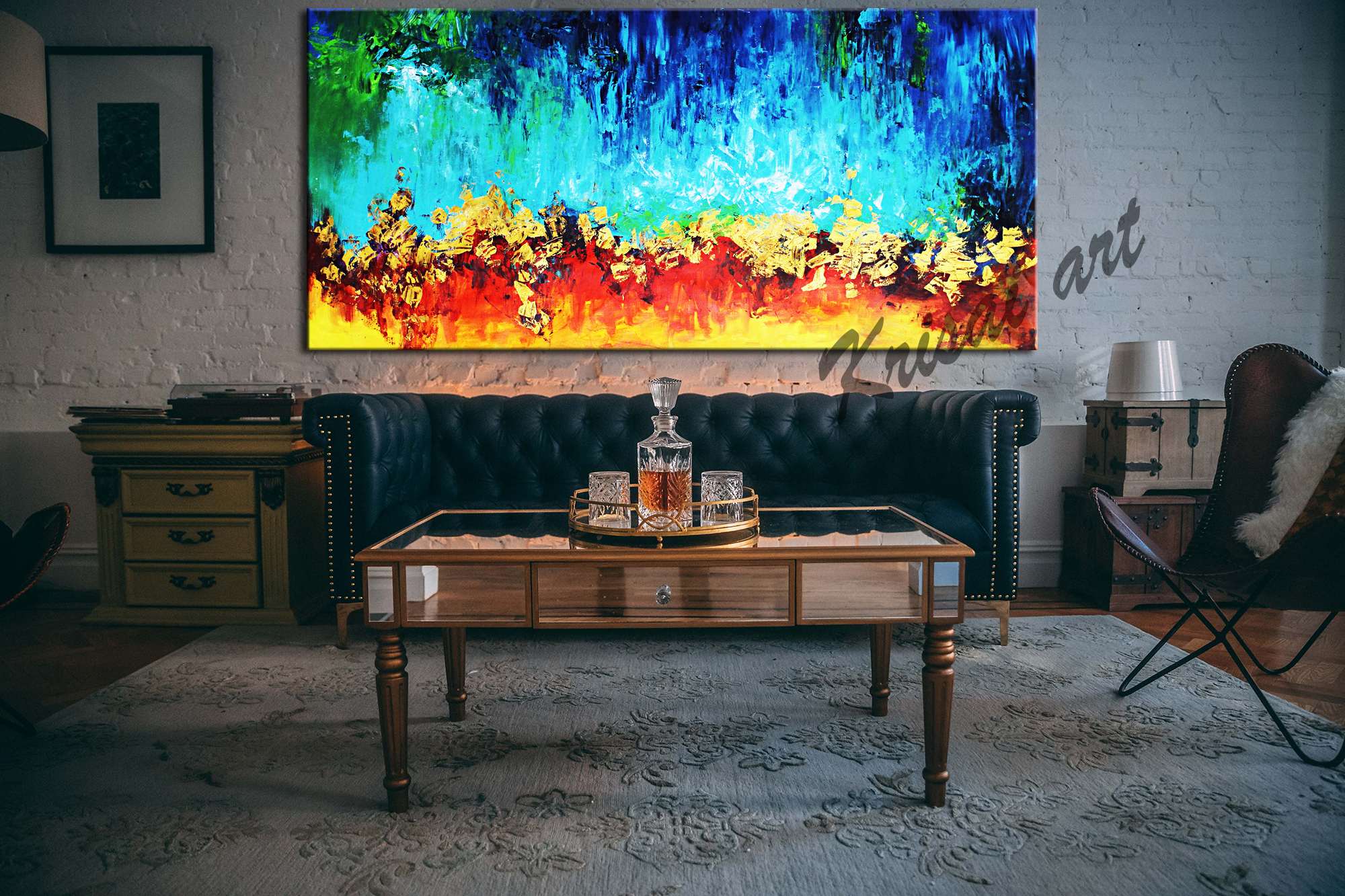 Love At First Sight Abstract Painting