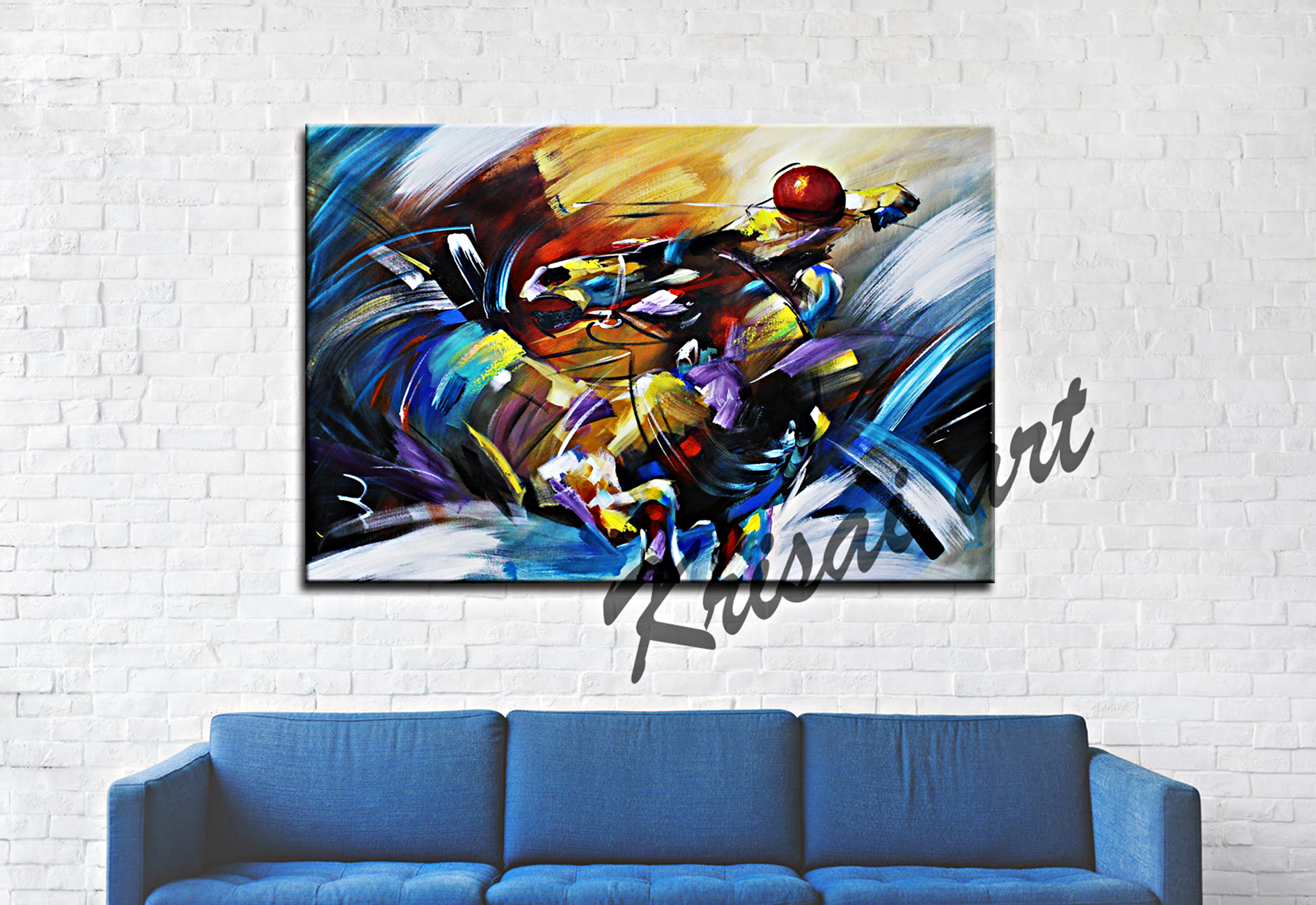 Goal Achievers Abstract painting