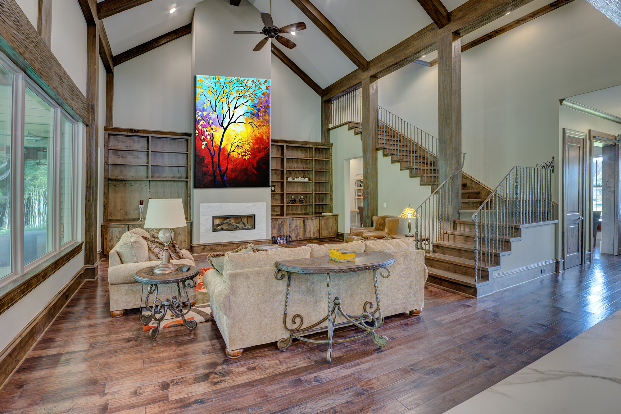 The Golden Opportunity Landscape Painting