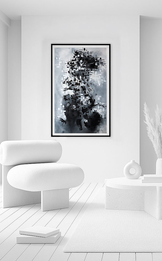 Leopard Abstract Modern Art Painting