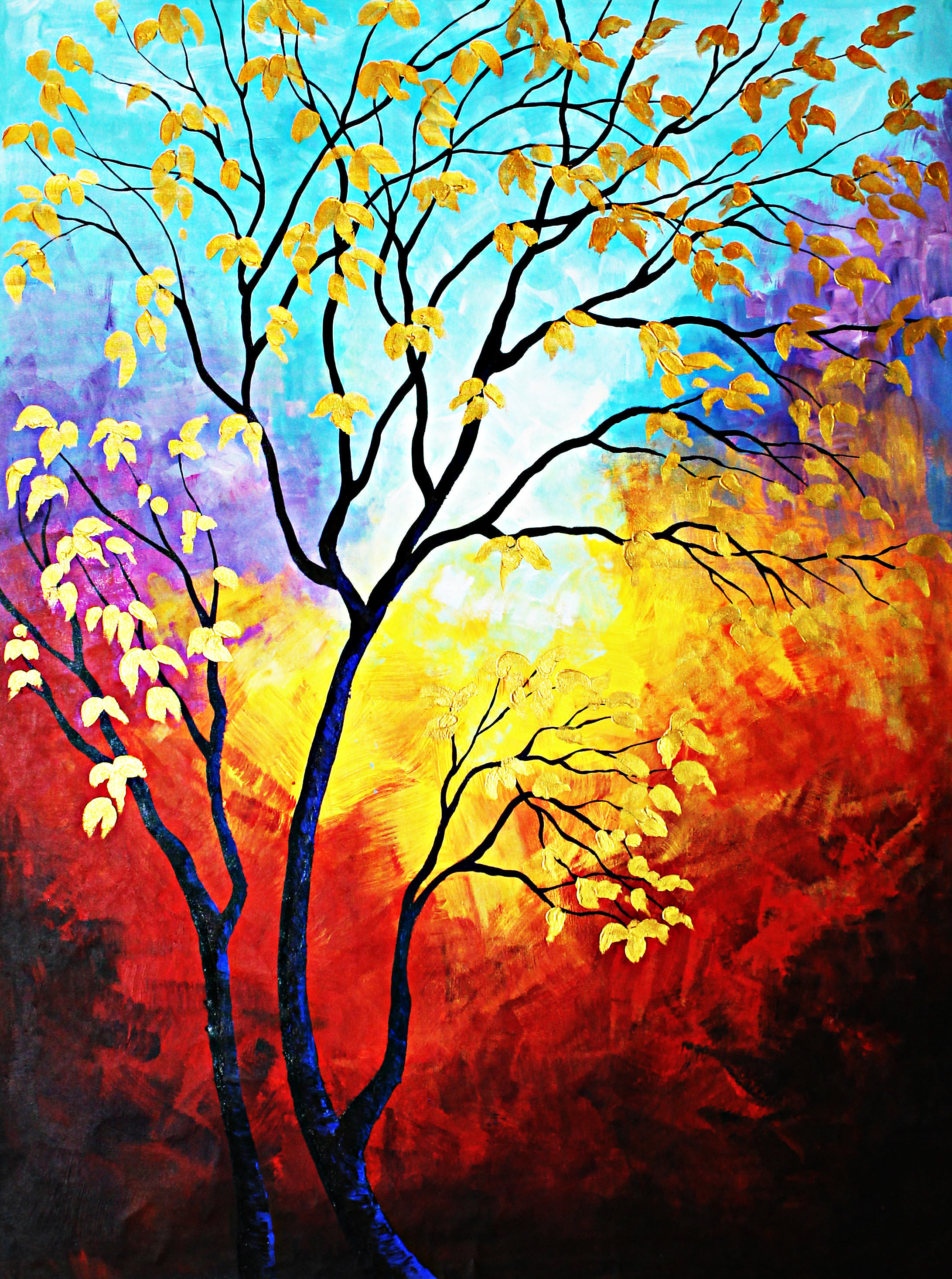 The Golden Opportunity Landscape Painting