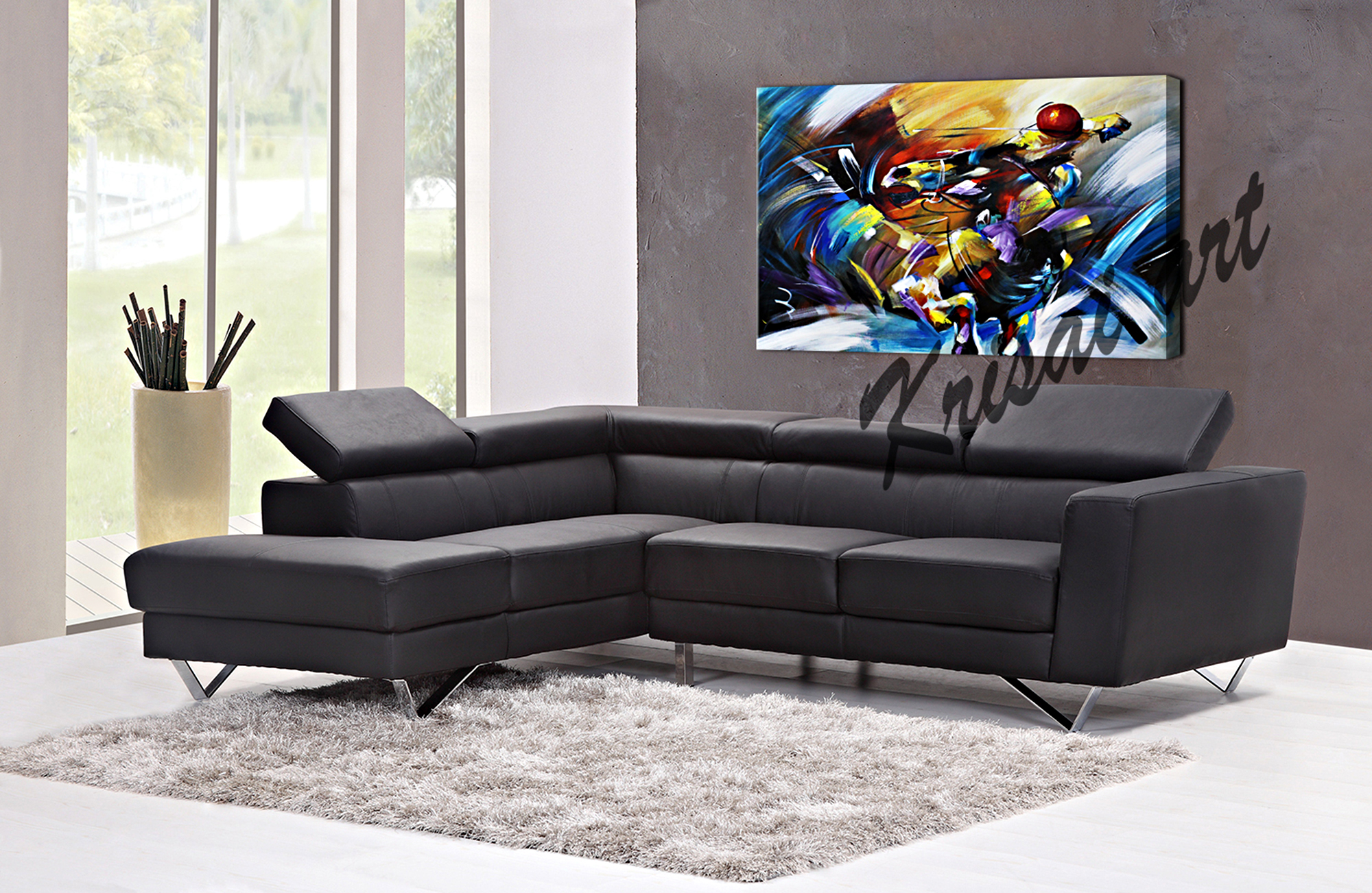 Goal Achievers Abstract painting