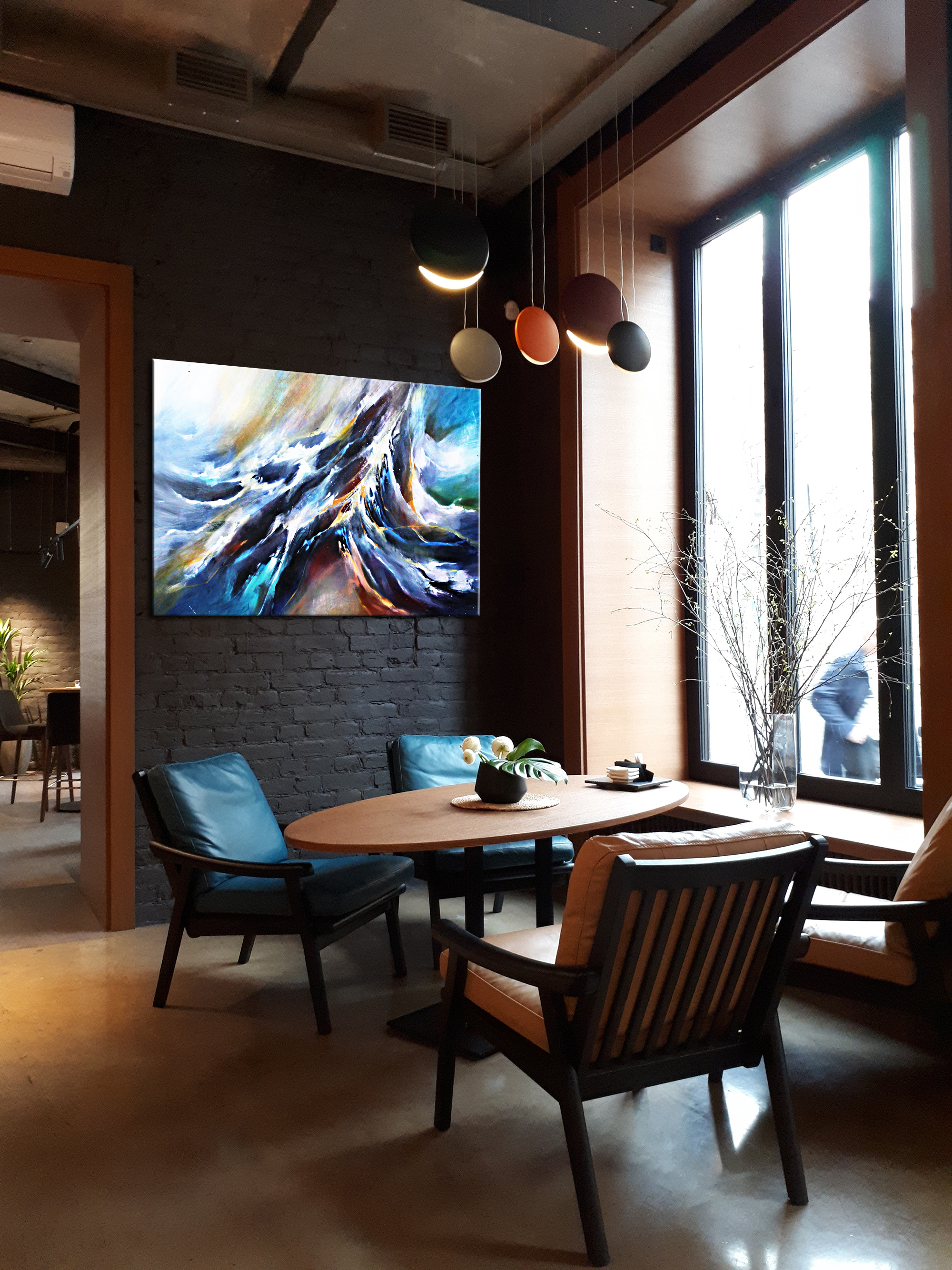 Excitement Abstract Painting