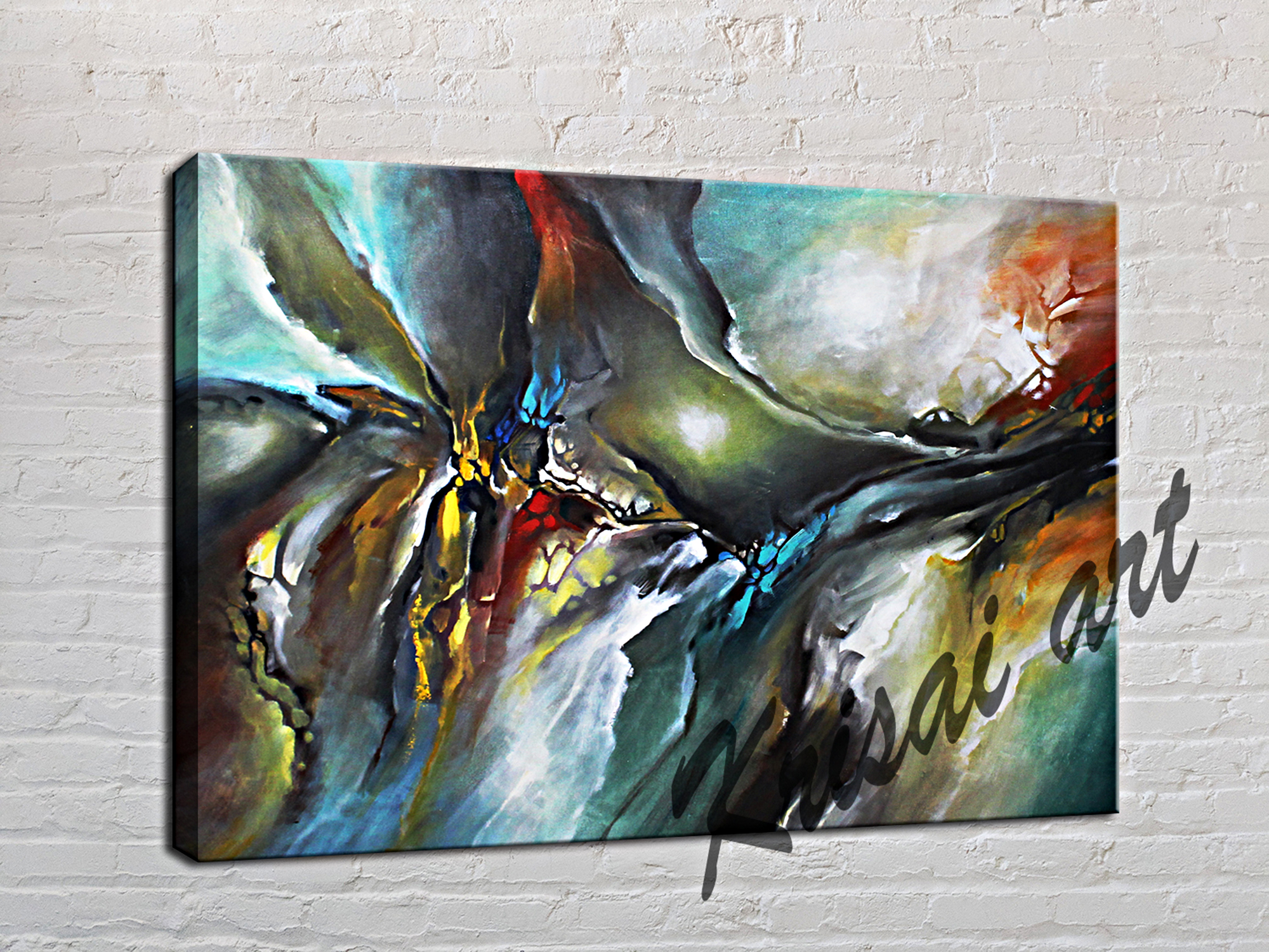 Hidden Treasure Large Abstract Wall Art
