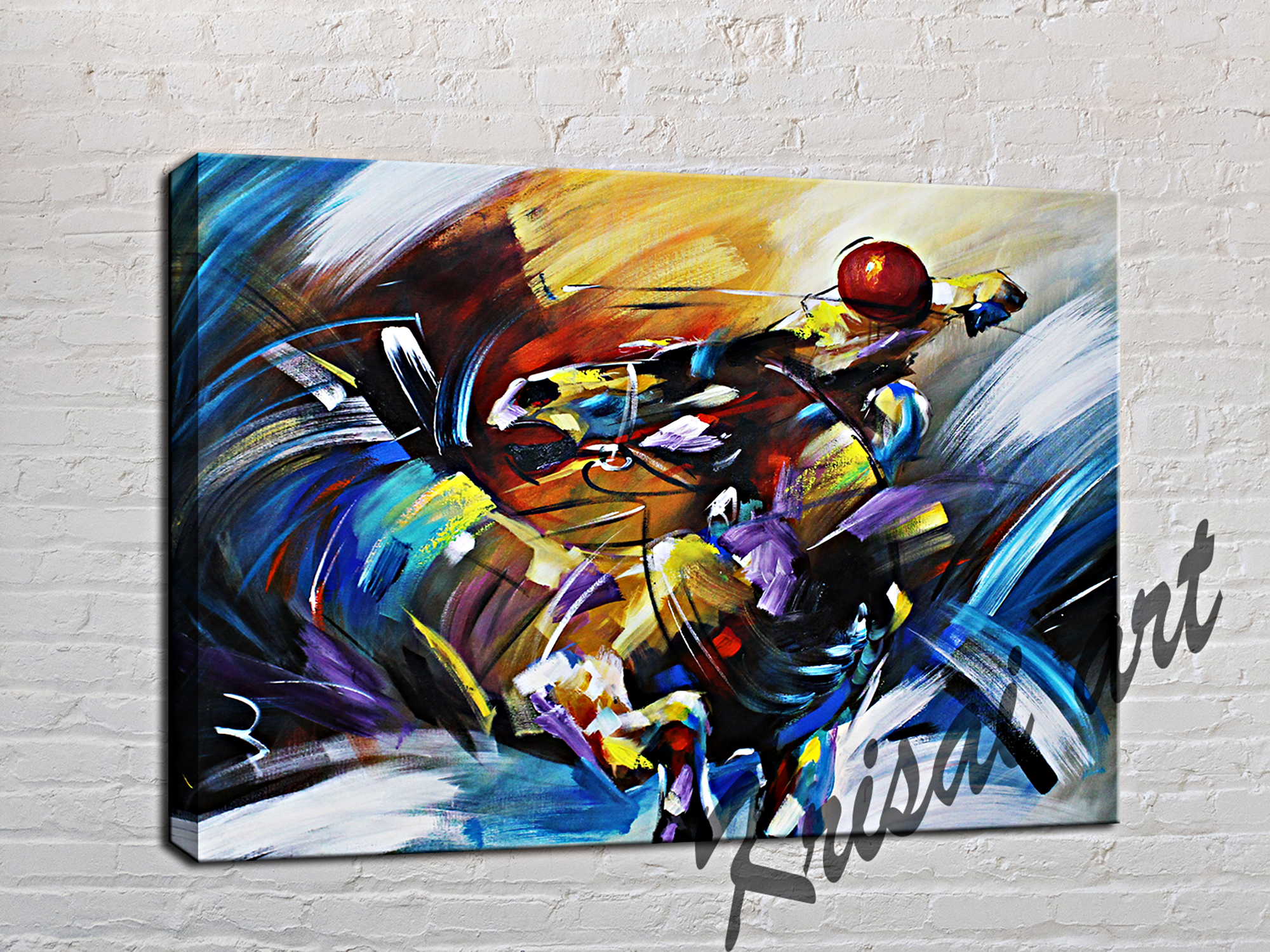 Goal Achievers Abstract painting