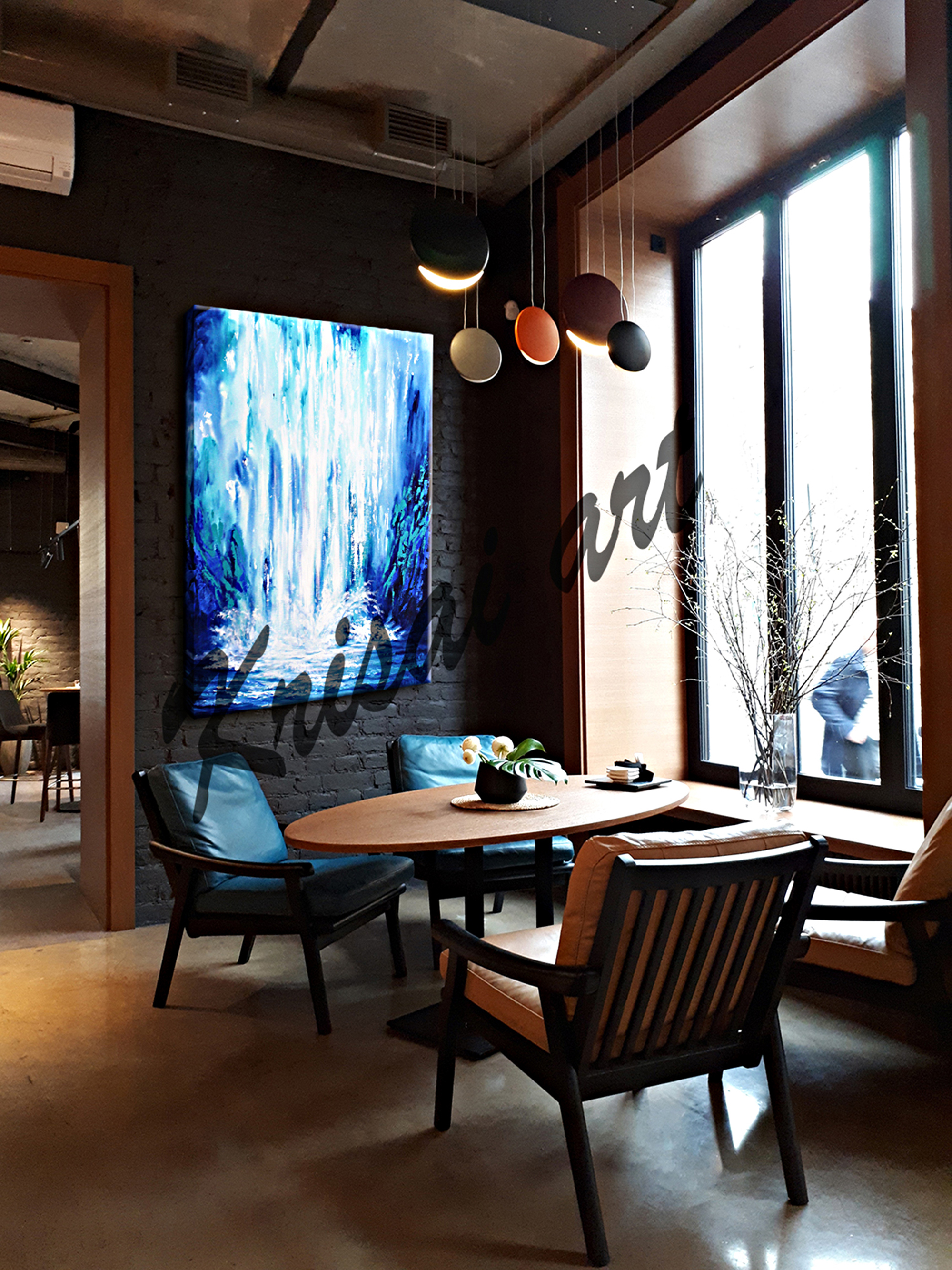 The Waterfall Canvas Painting