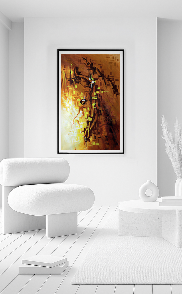 The Horse Beauty Abstract Art