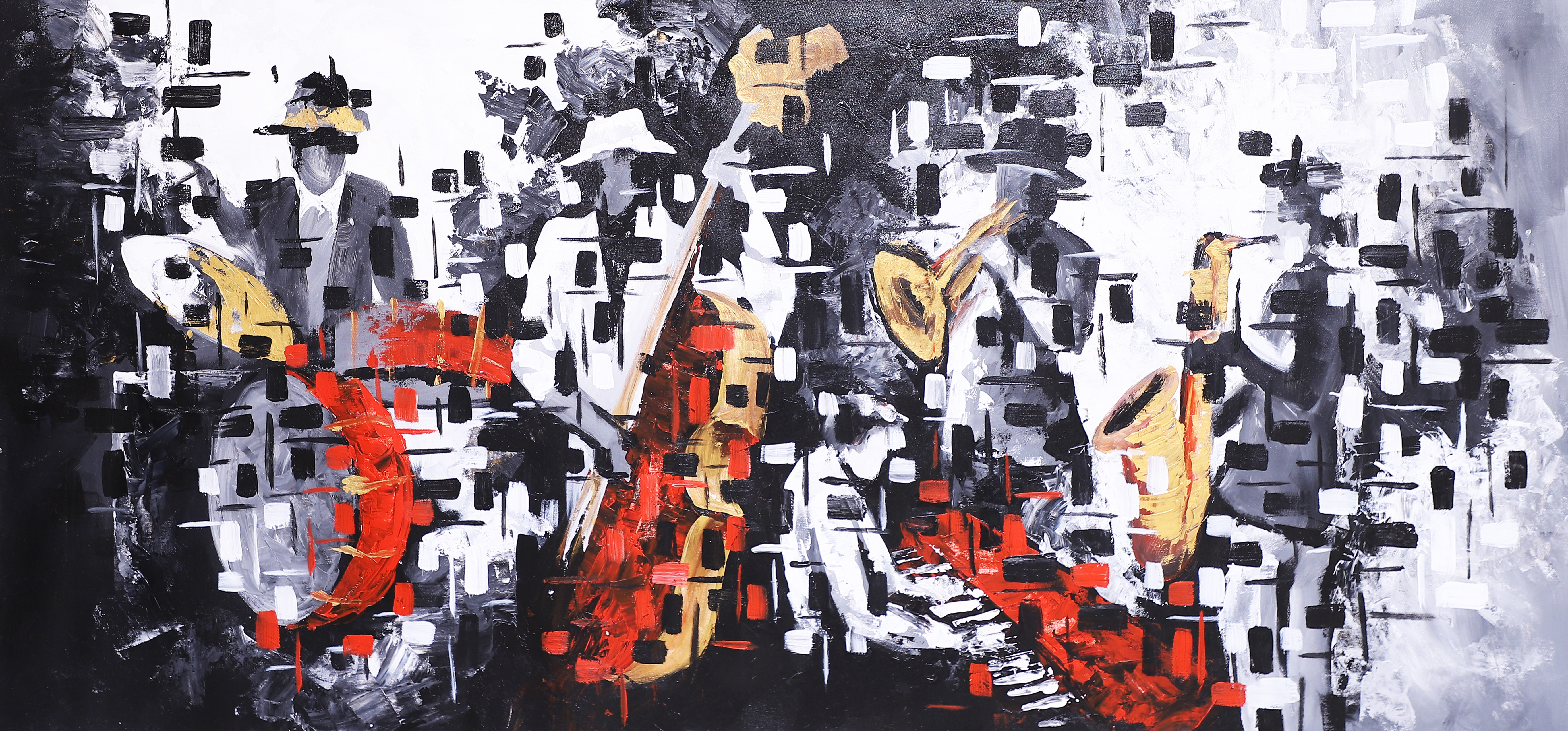 Modern Jazz Band Wall Art