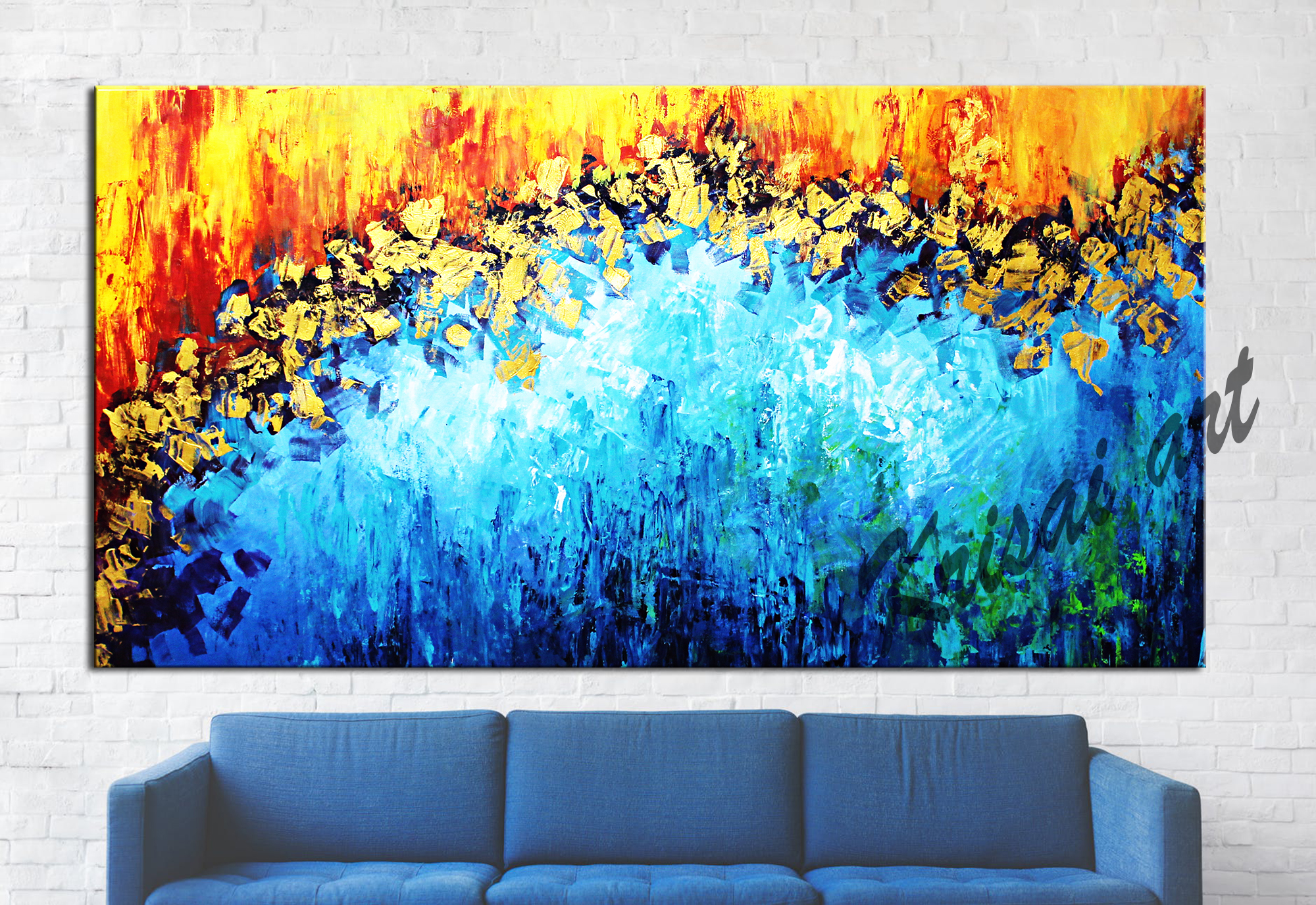 The Celebration Modern Abstract Art