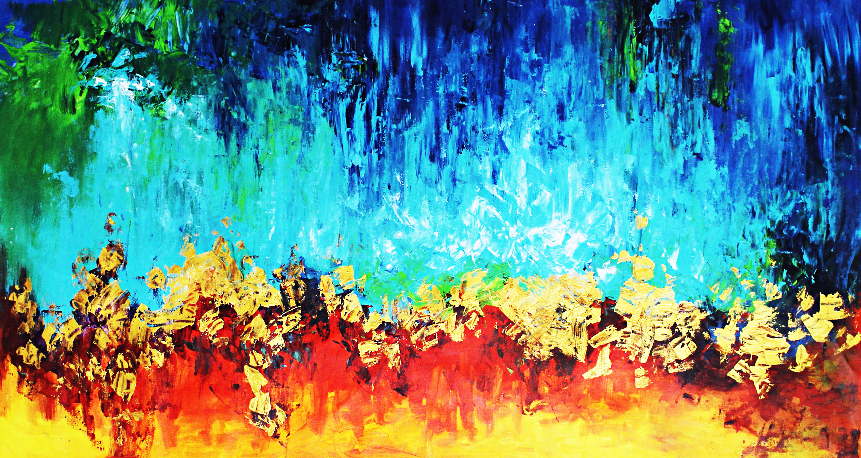 Love At First Sight Abstract Painting