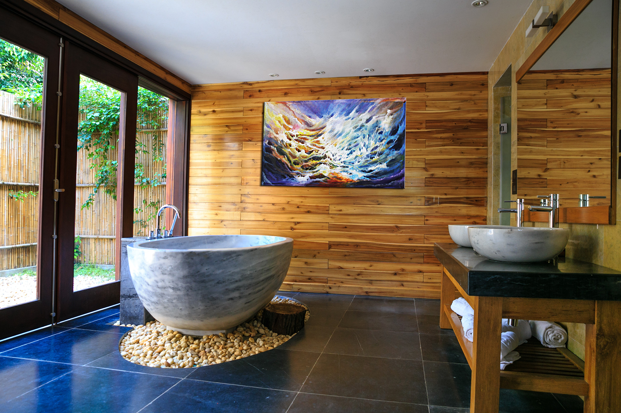 Exuberance Abstract Art