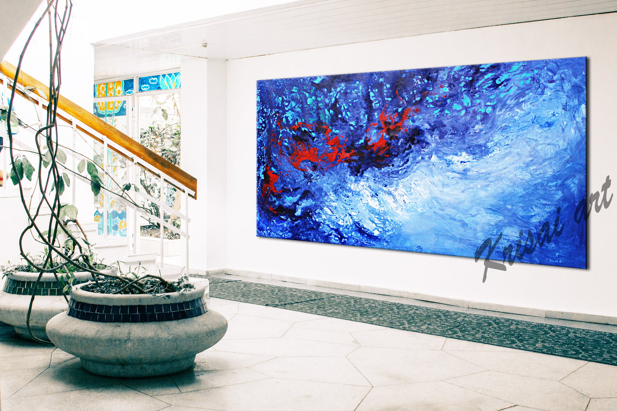 Life Is Precious Abstract Painting