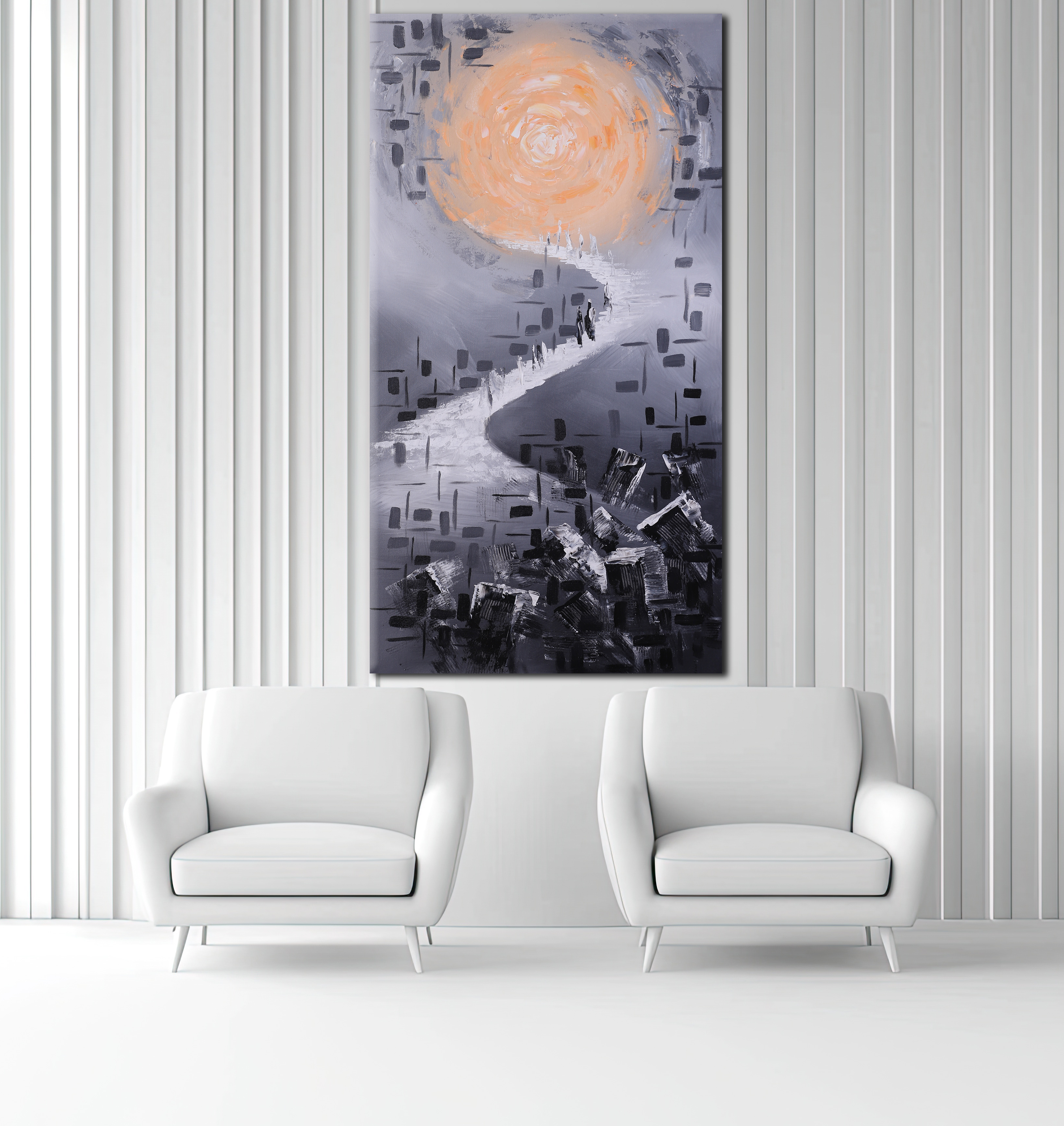 Horizon Modern Abstract Art Painting
