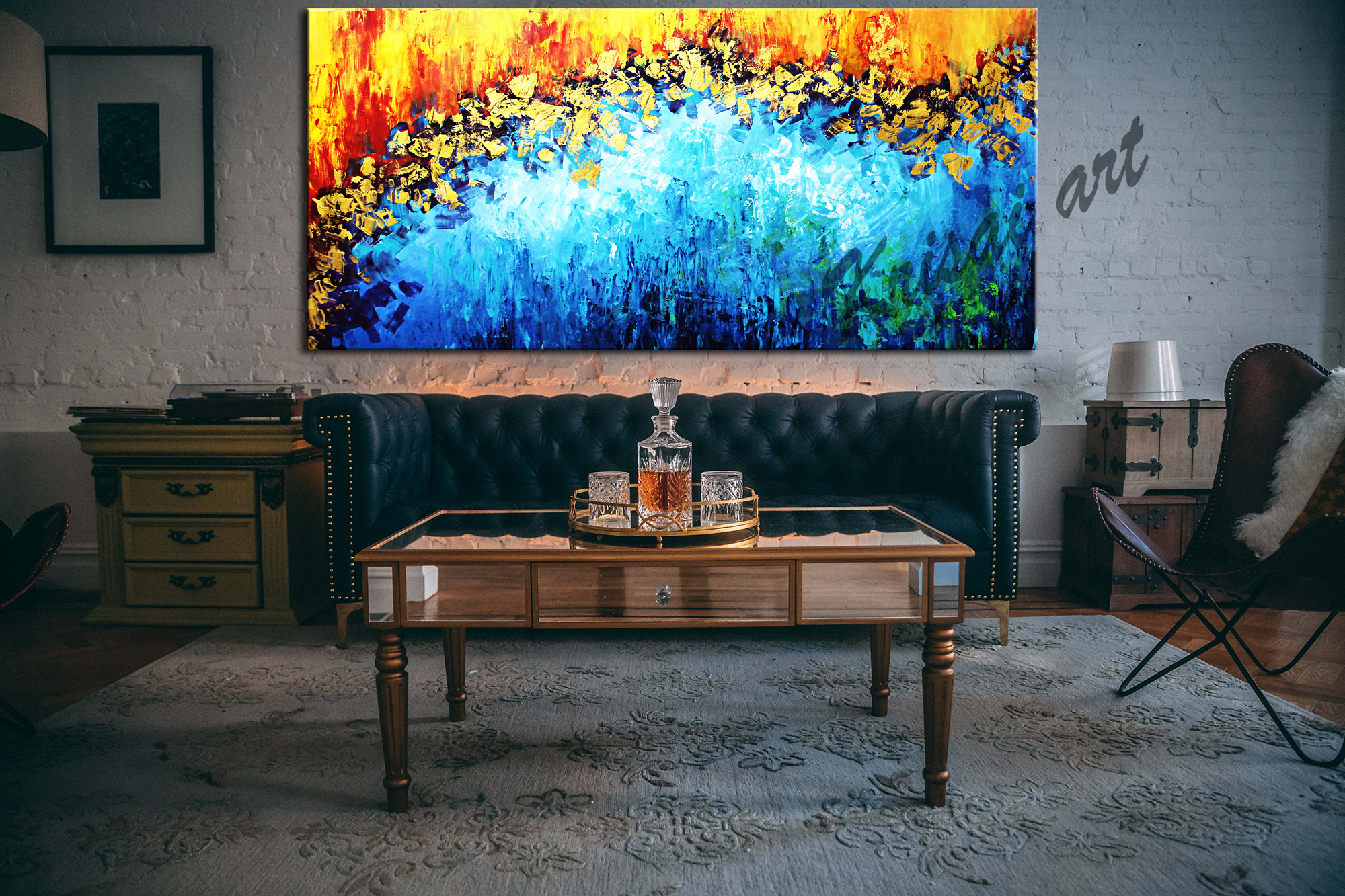 The Celebration Modern Abstract Art