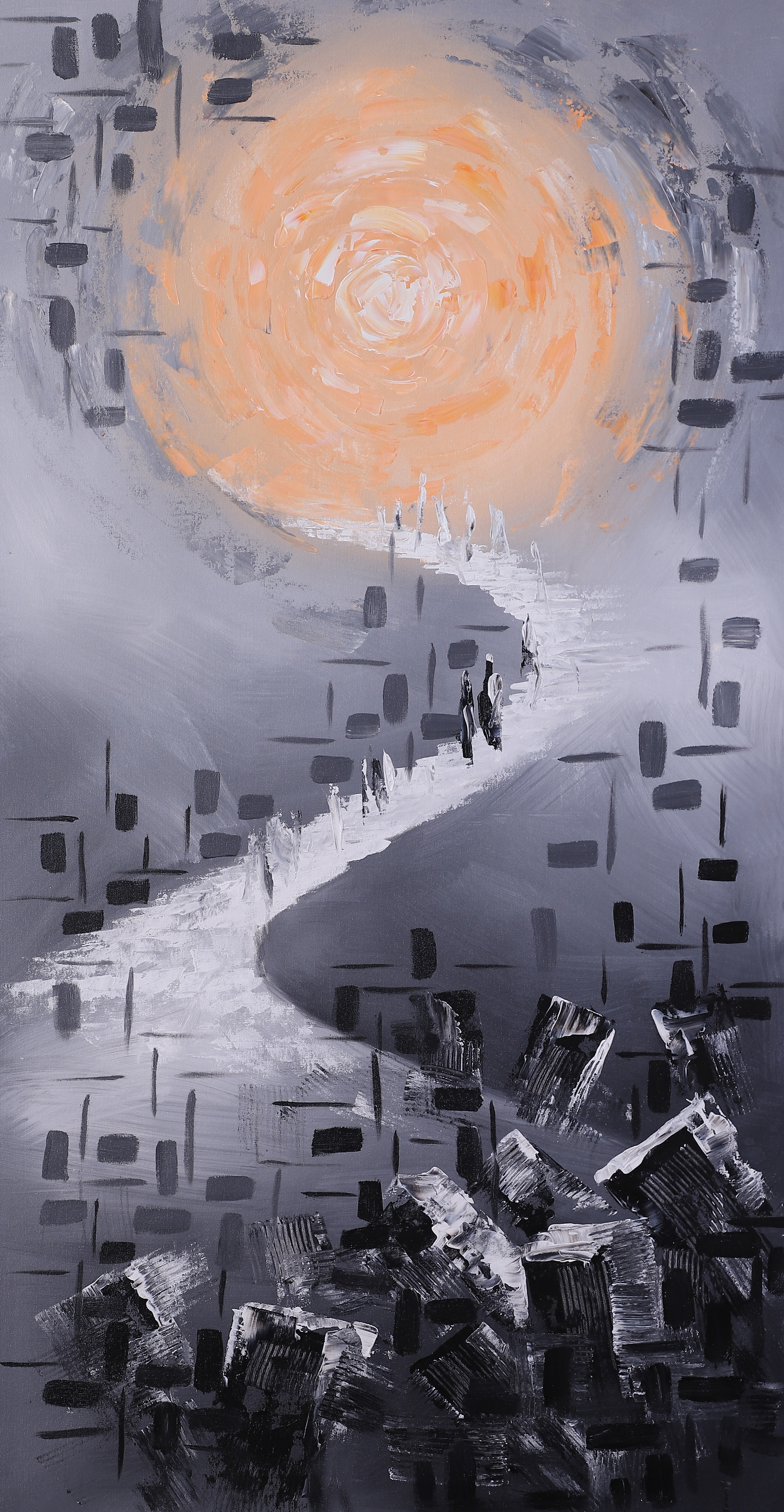 Horizon Modern Abstract Art Painting