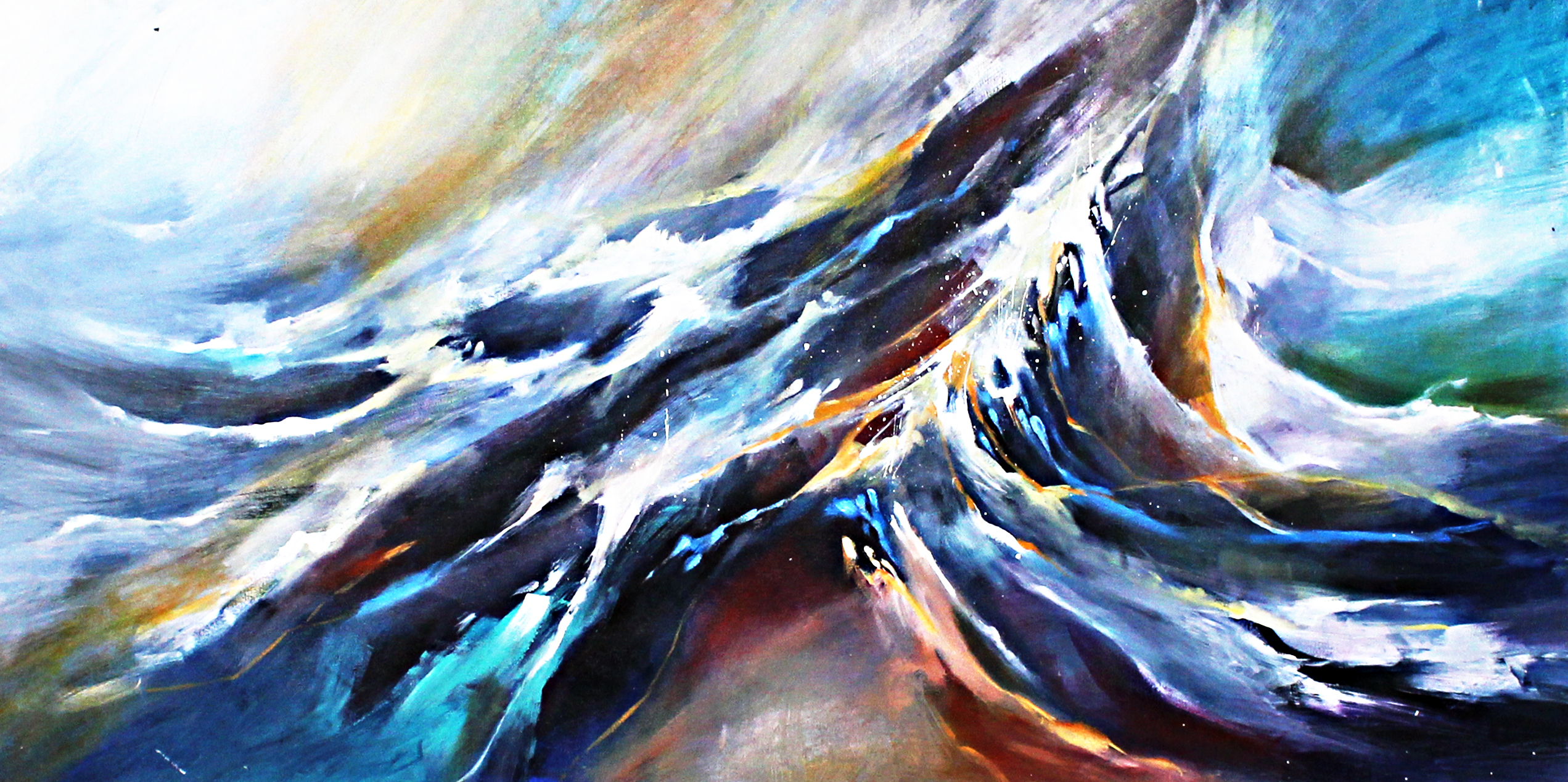 Excitement Abstract Painting