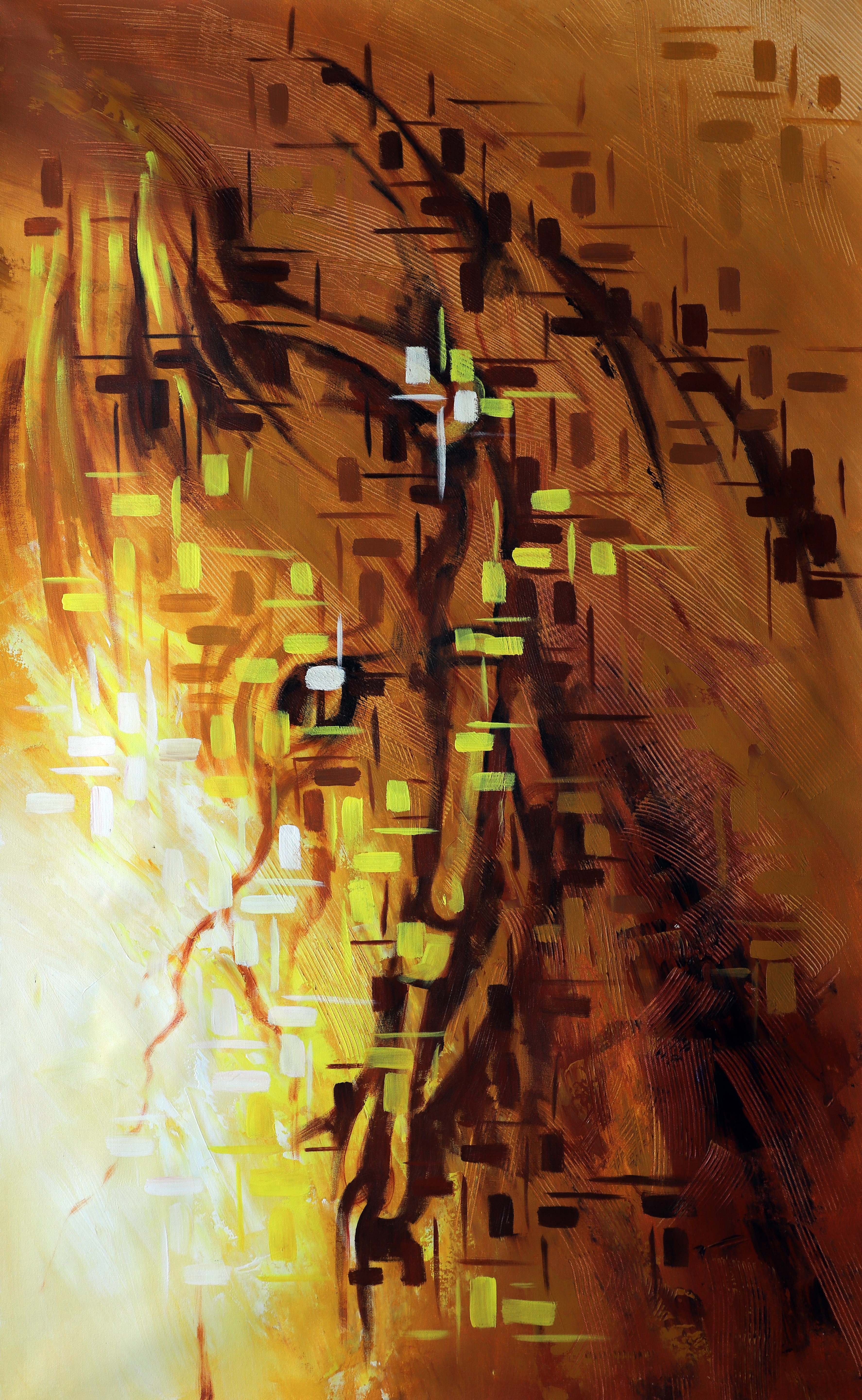 The Horse Beauty Abstract Art