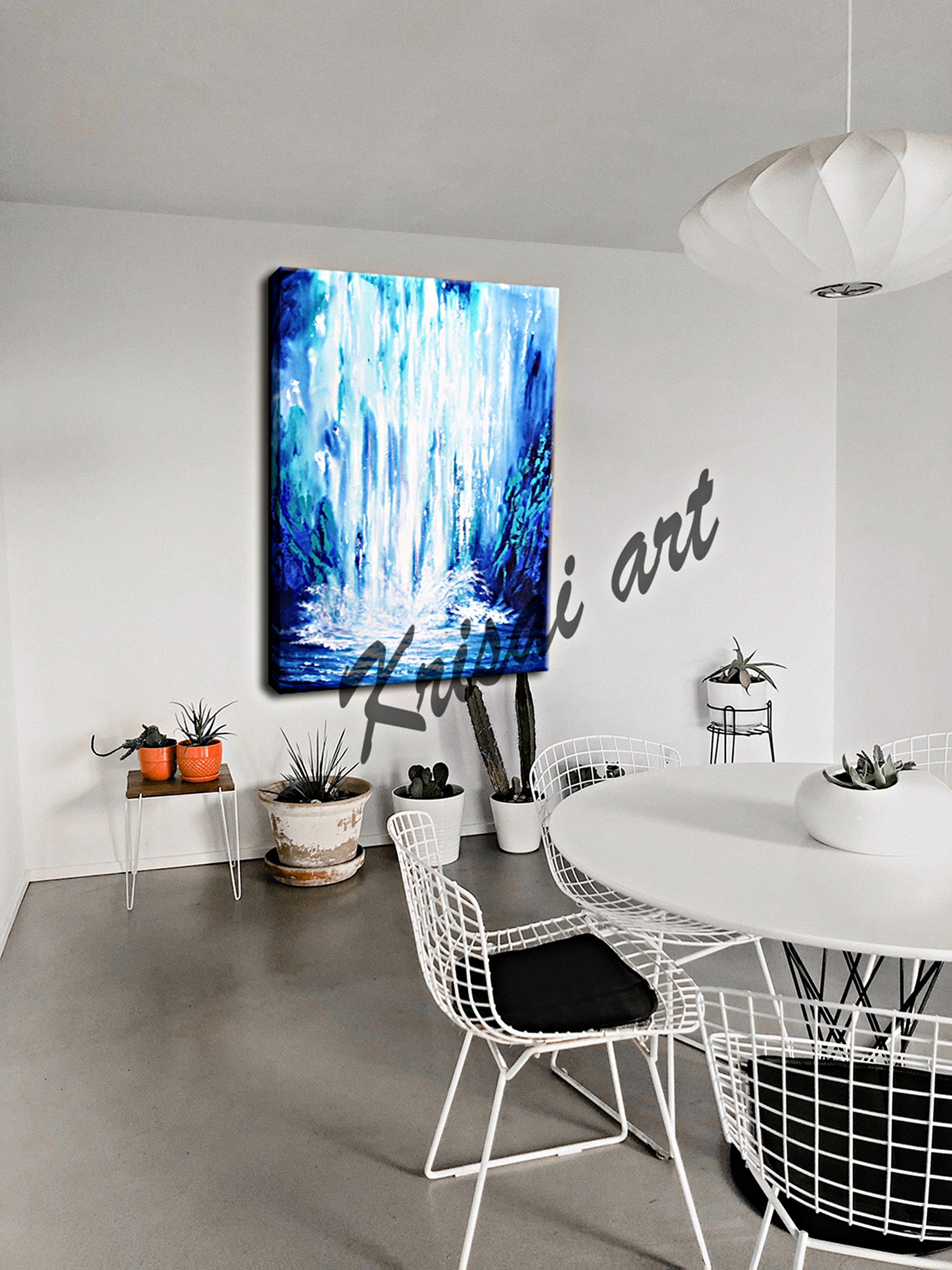 The Waterfall Canvas Painting