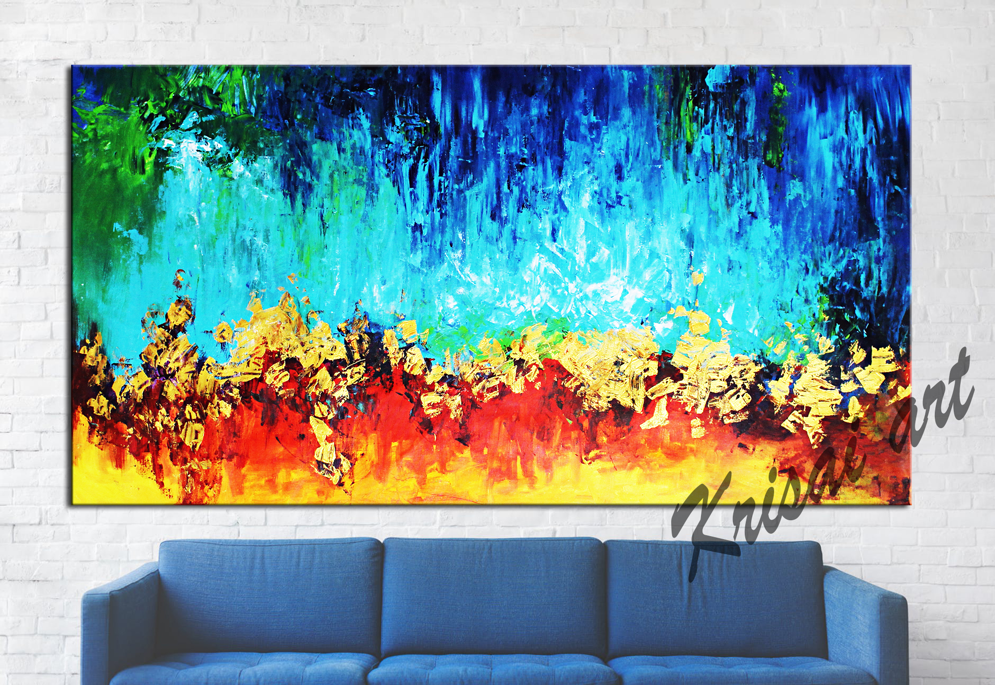 Love At First Sight Abstract Painting