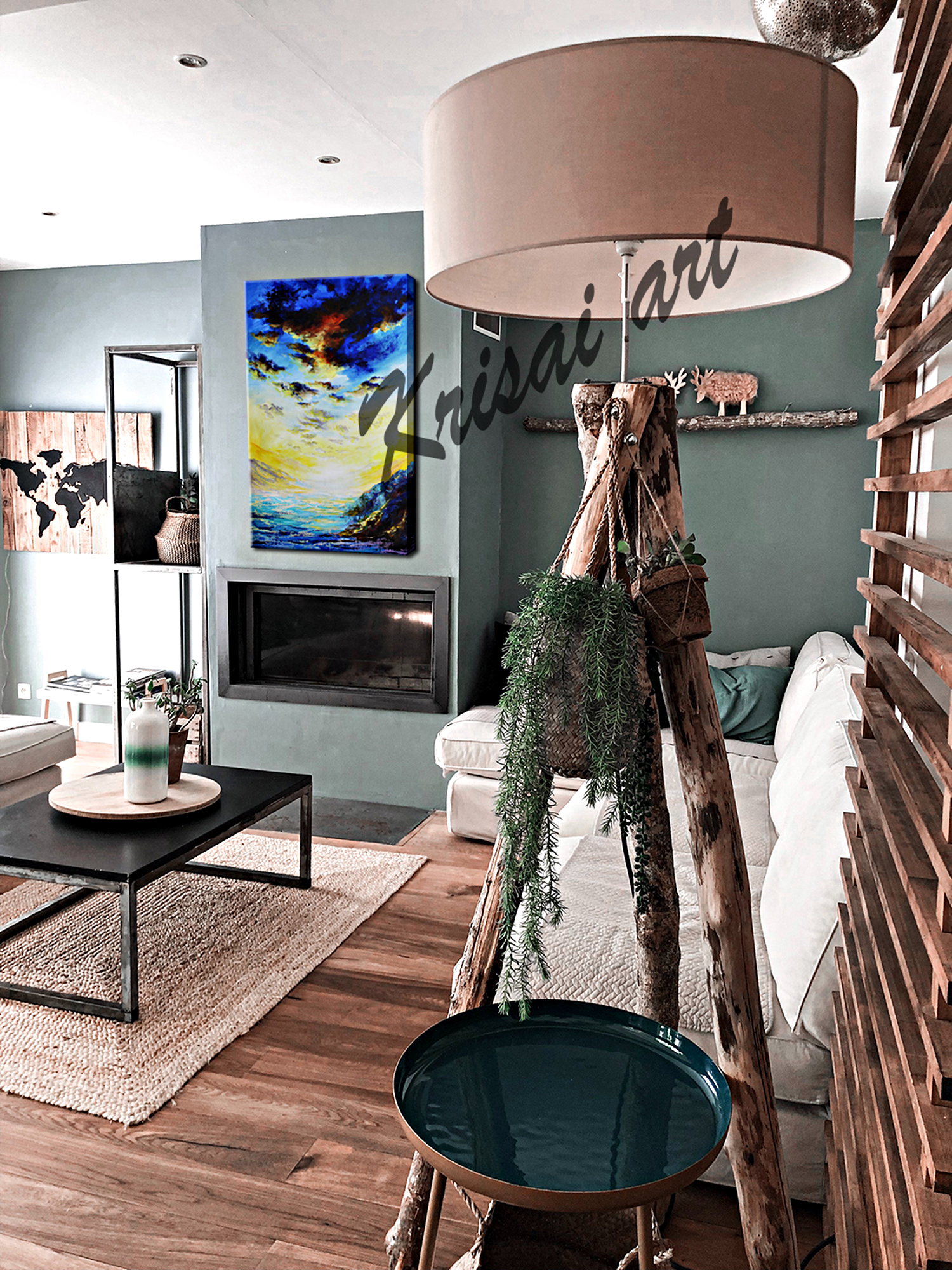 The New Beginning Seascape Canvas Painting