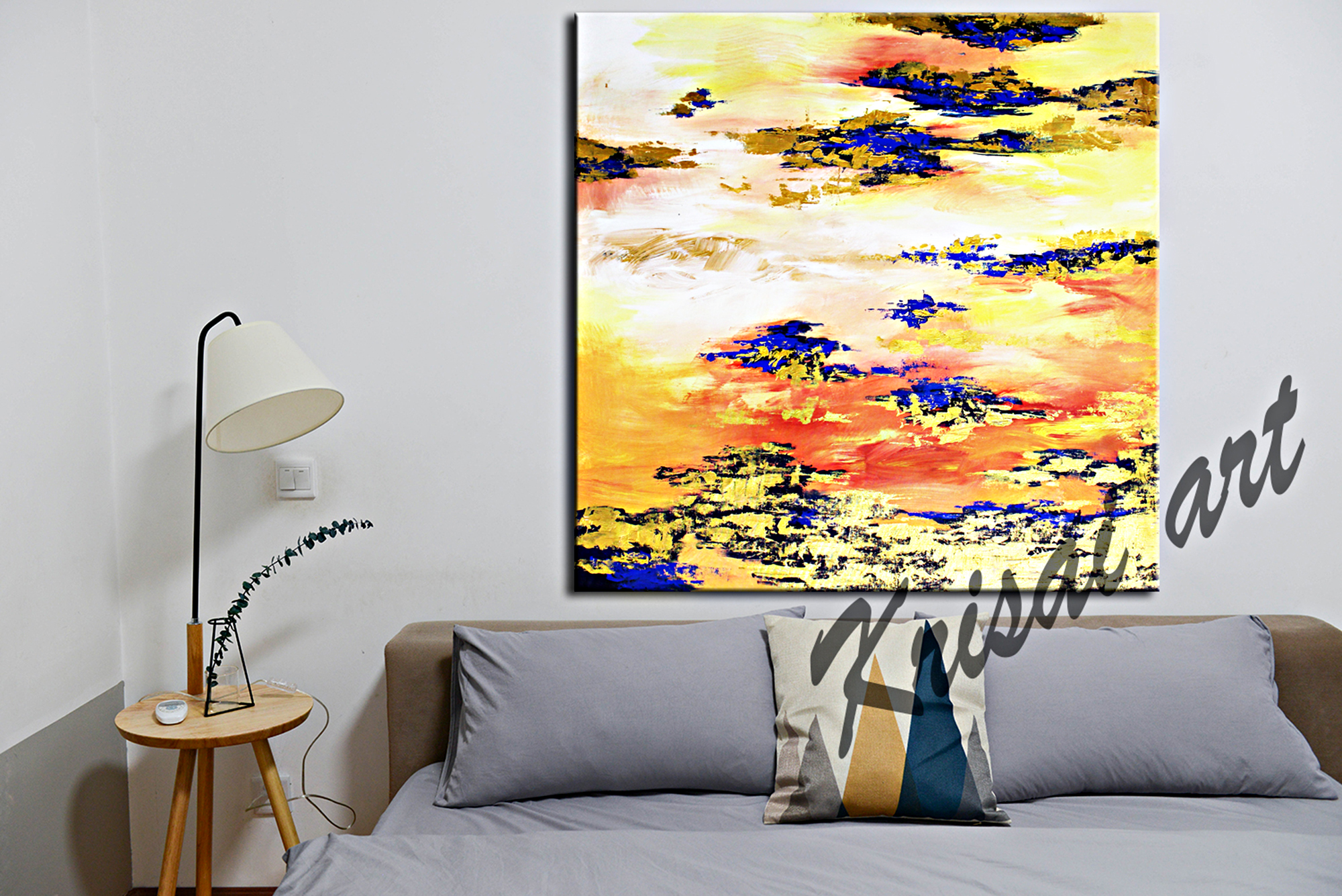 The Glory of The Sunrise Canvas Painting